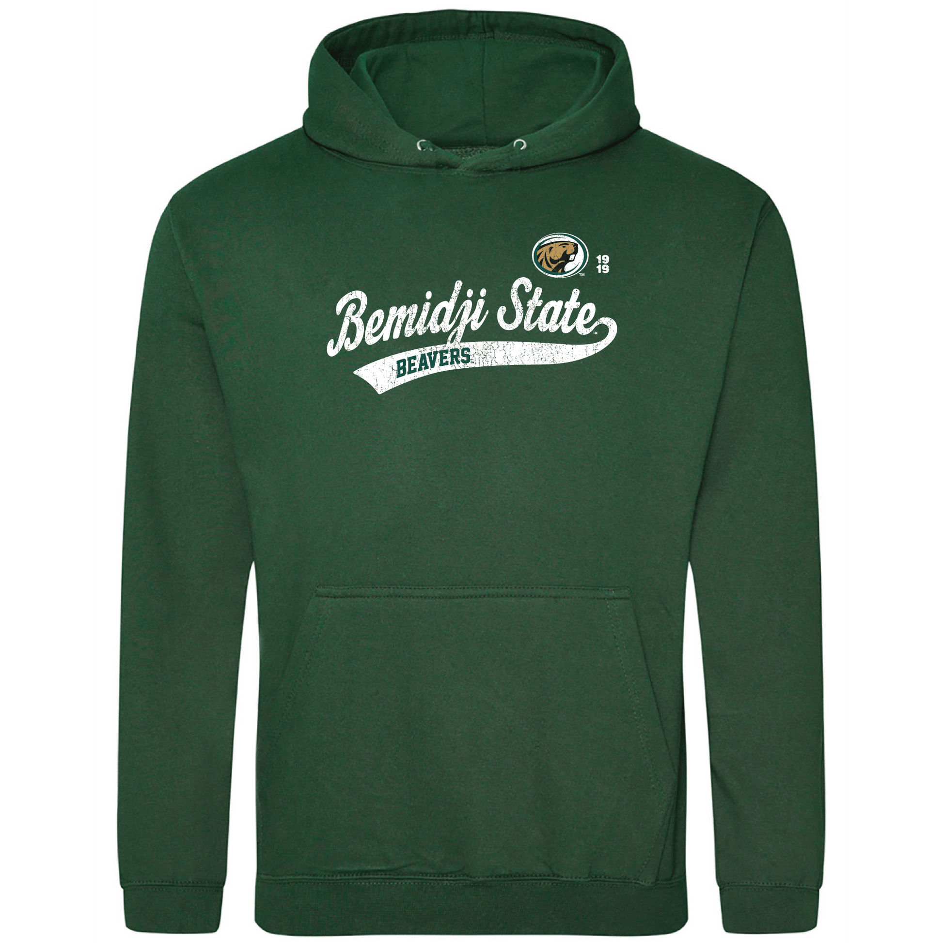 Bemidji State University Beavers Old School Hooded Sweatshirt
