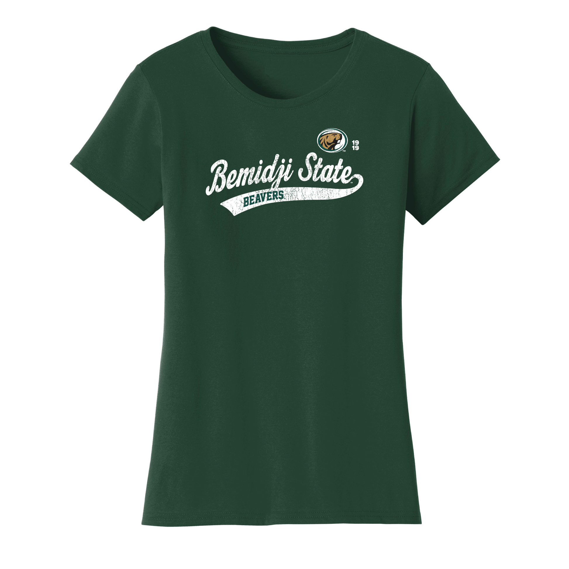 Bemidji State University Beavers Old School Womens T-Shirt