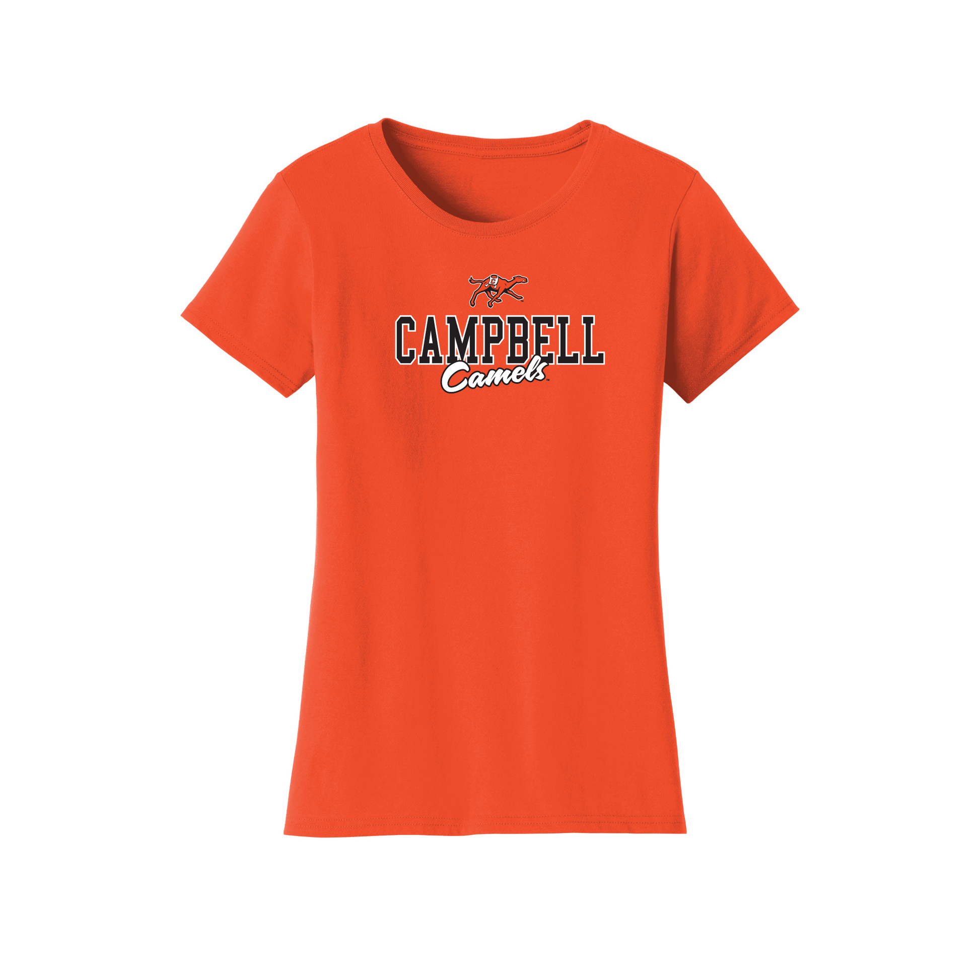 Campbell University Camels Campus Script Womens T-Shirt