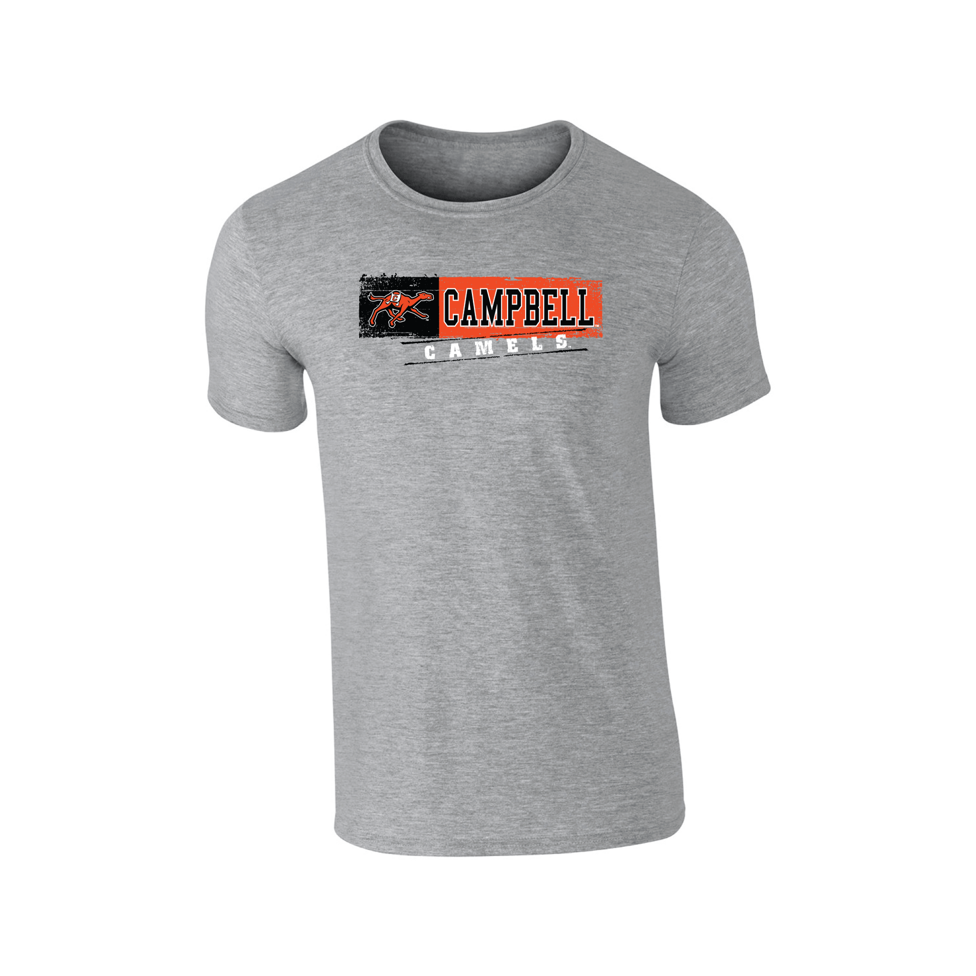 Campbell University Camels Sticker Adult T-Shirt