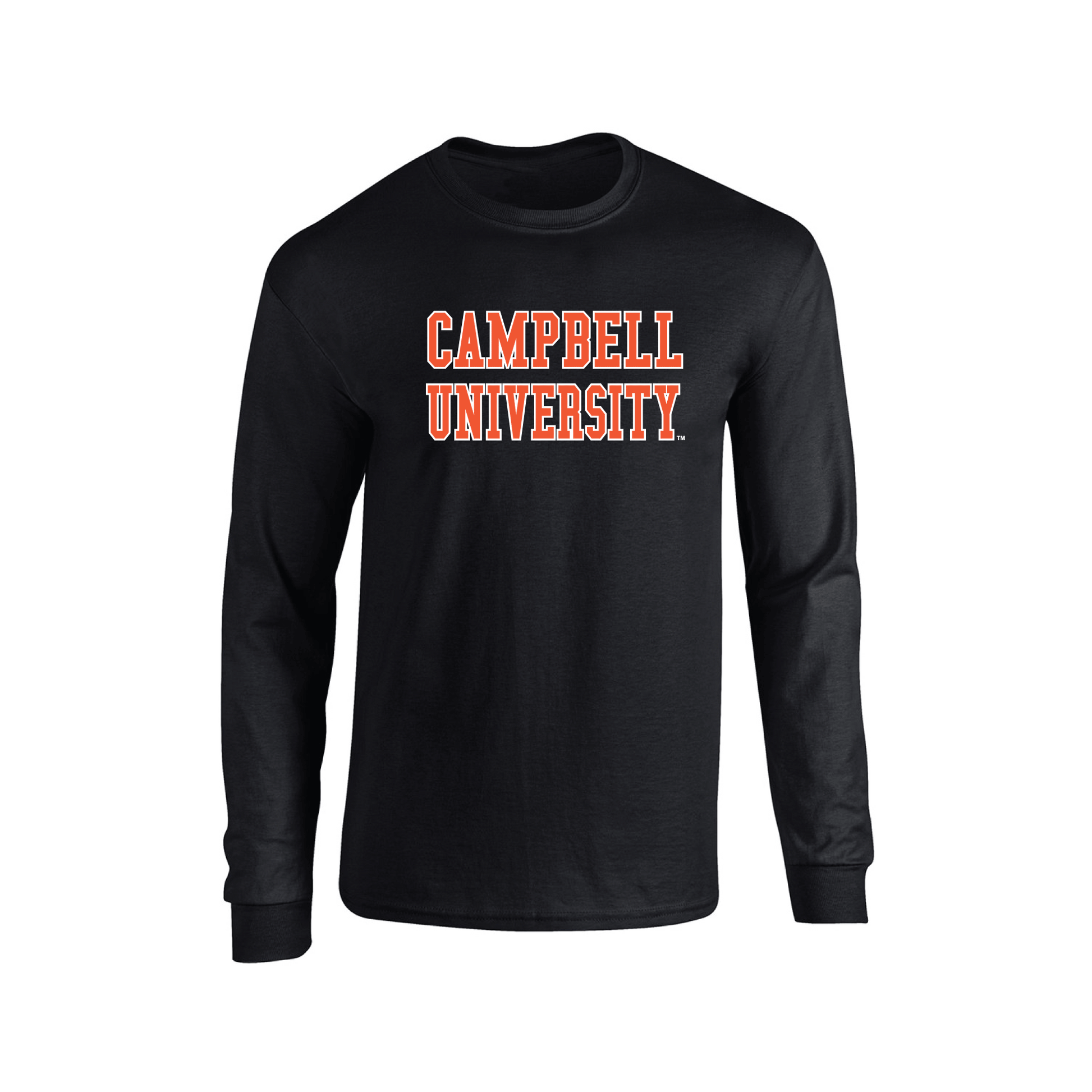 Campbell University Camels Block Adult Long Sleeve T-Shirt