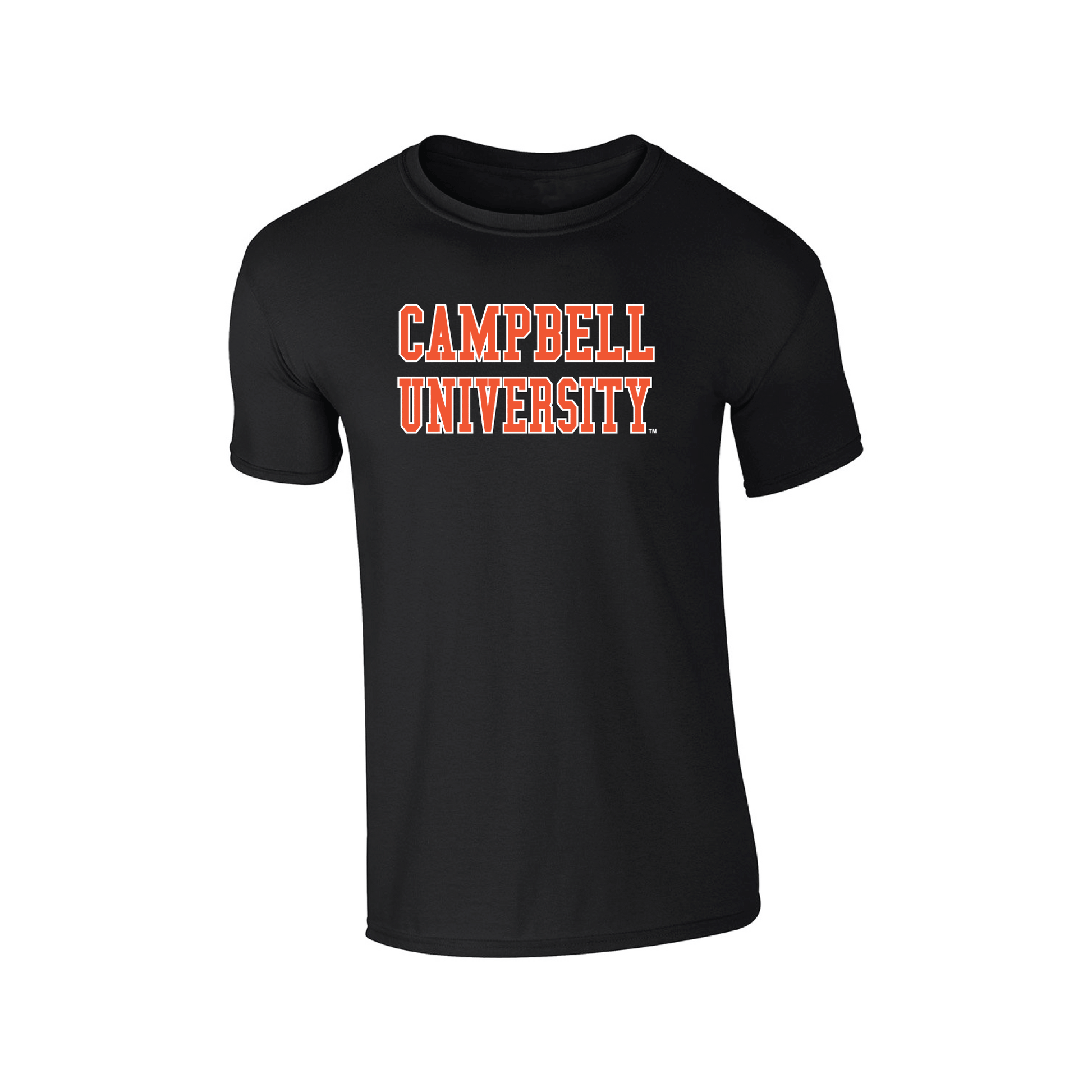 Campbell University Camels Block Adult T-Shirt