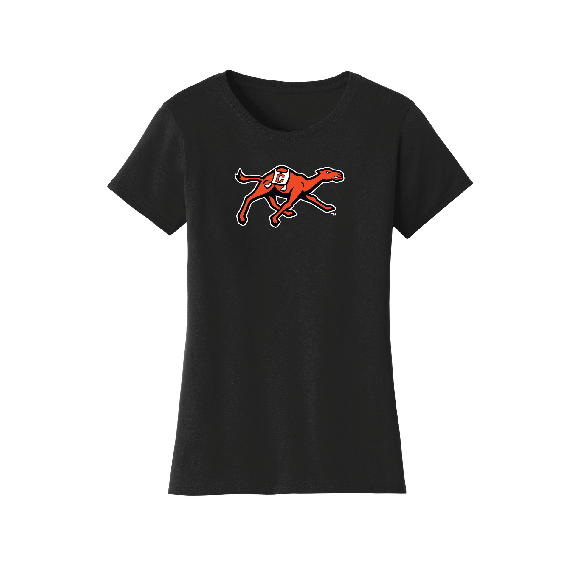 Campbell University Camels Jumbo Logo Womens T-Shirt