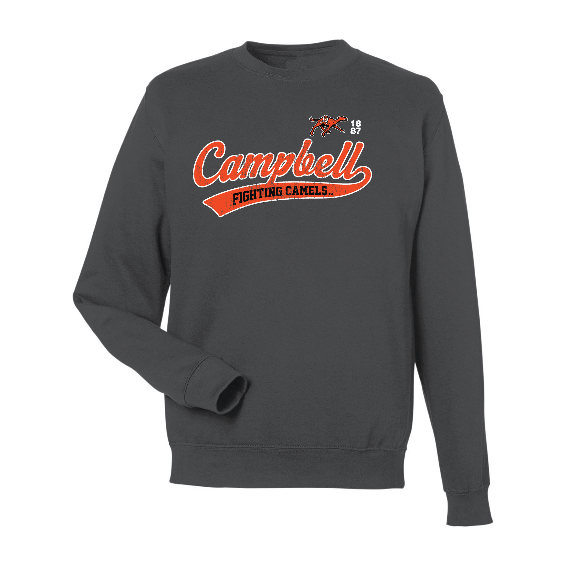 Campbell University Camels Old School Crewneck Sweatshirt