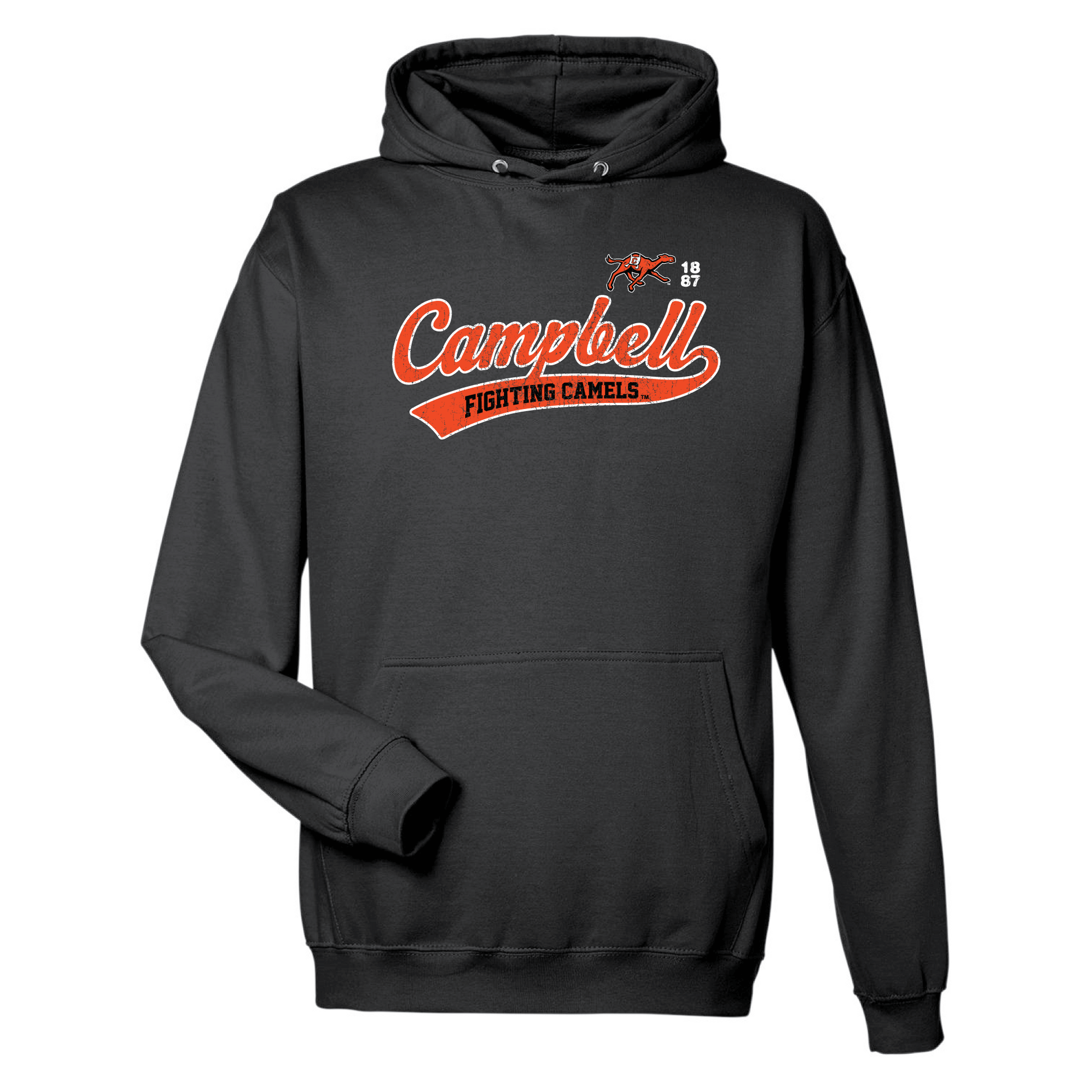 Campbell University Camels Old School Hooded Sweatshirt
