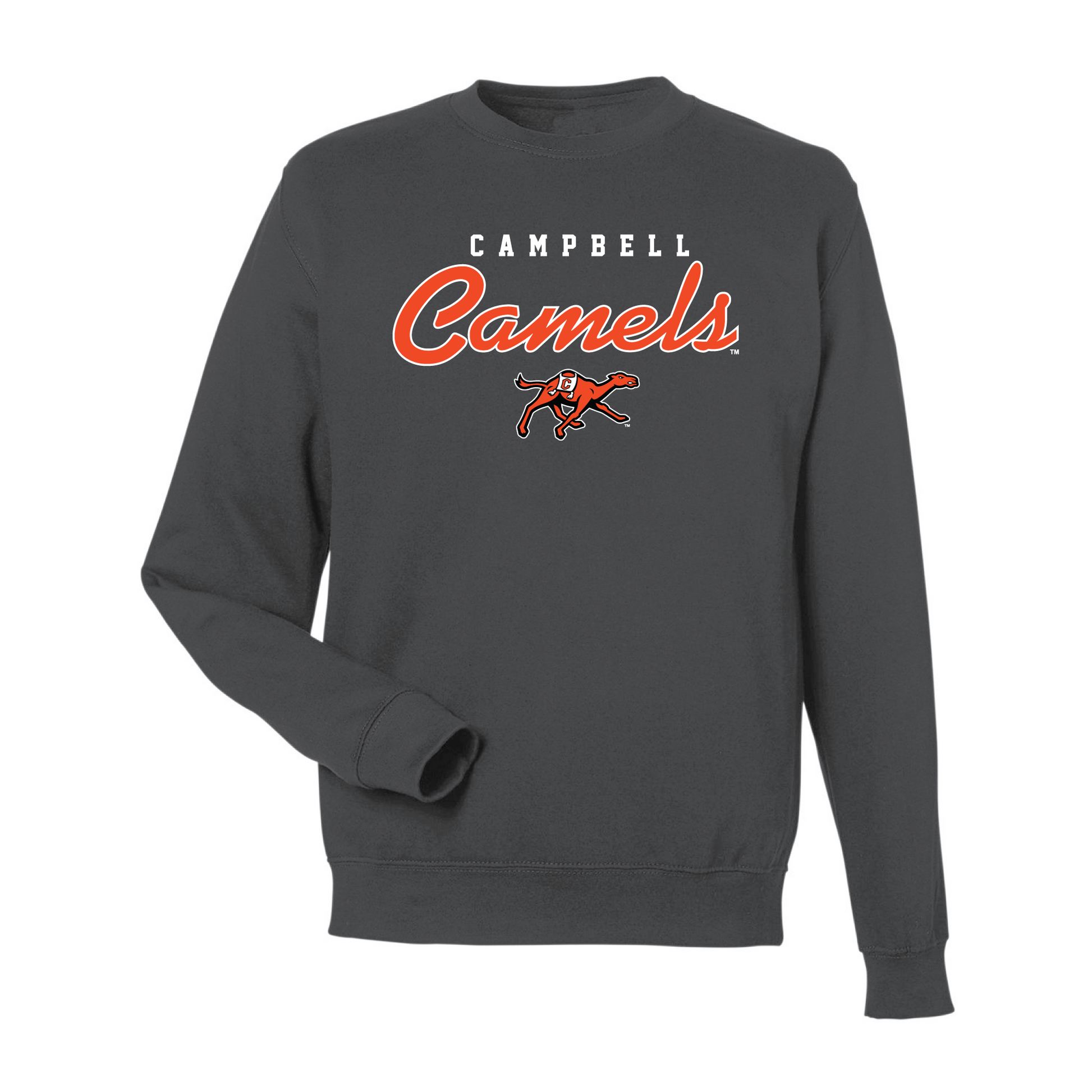 Campbell University Camels Machine Script Crewneck Sweatshirt