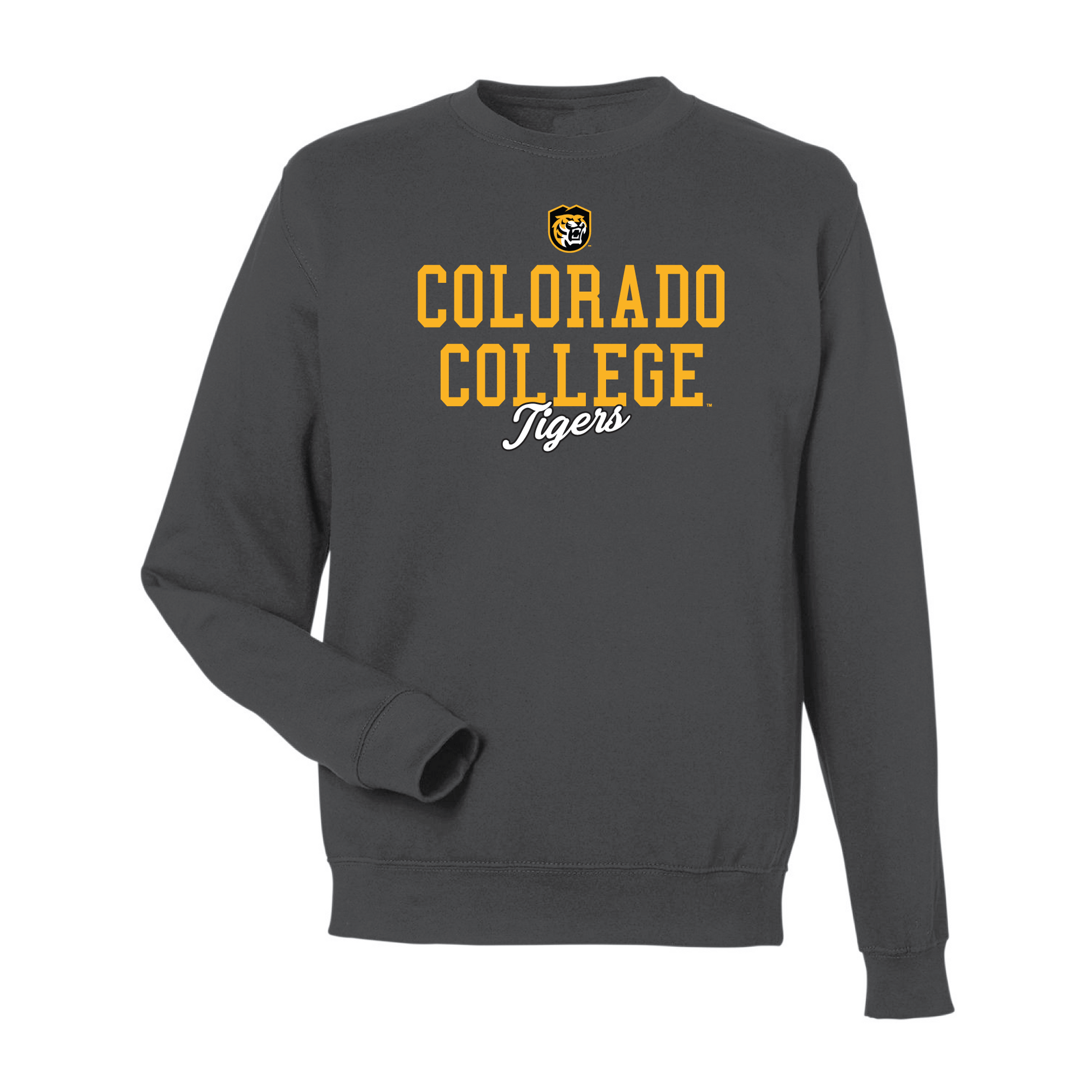 Colorado College Tigers Campus Script Crewneck Sweatshirt