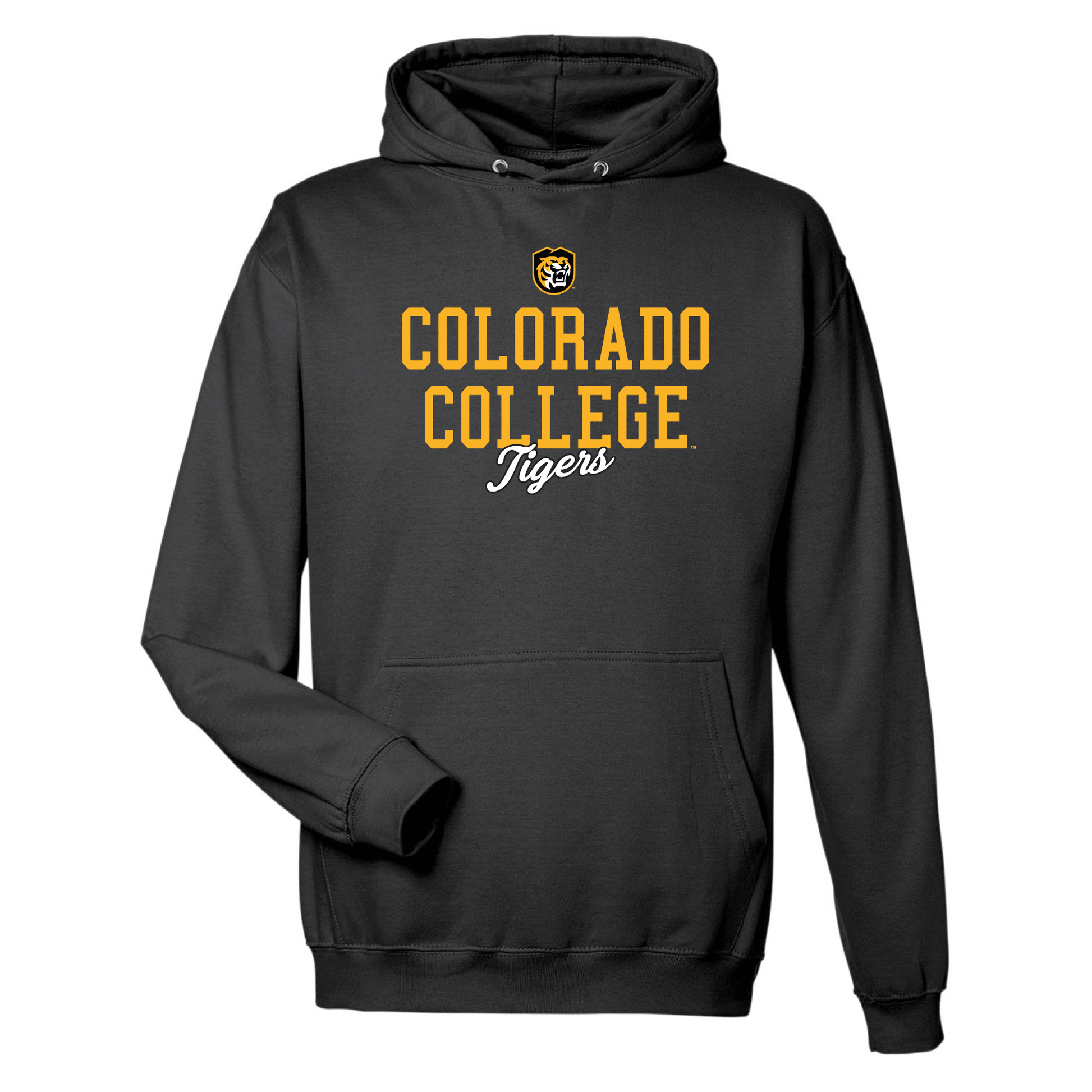 Colorado College Tigers Campus Script Hooded Sweatshirt