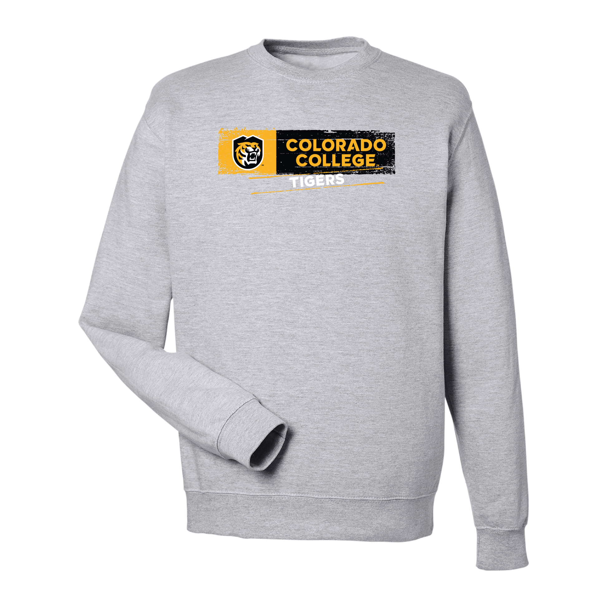Colorado College Tigers Sticker Crewneck Sweatshirt