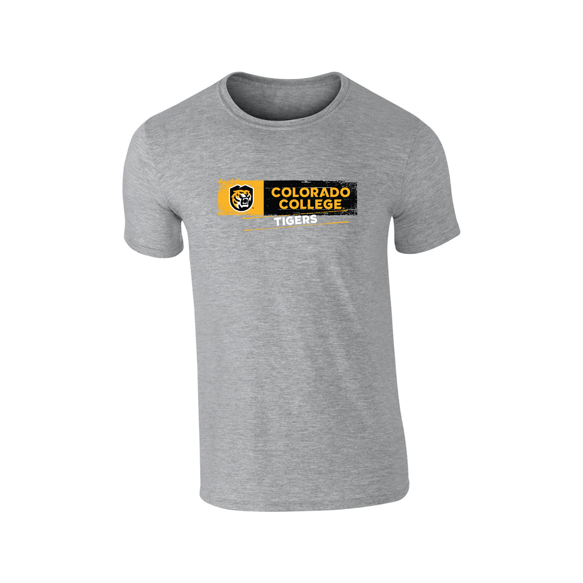 Colorado College Tigers Sticker Adult T-Shirt