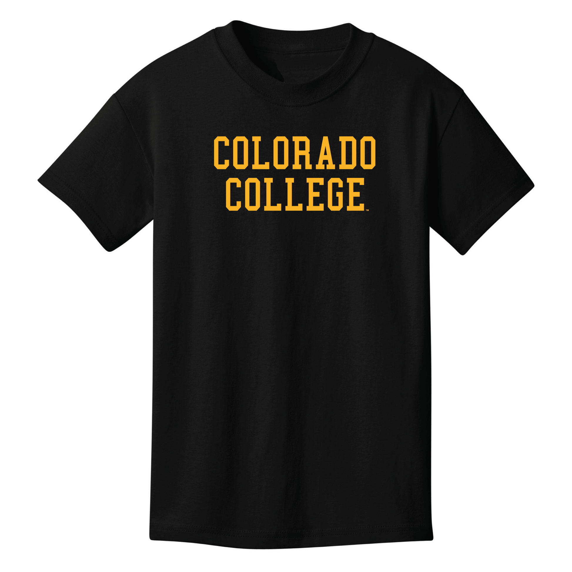 Colorado College Tigers Block Youth T-Shirt