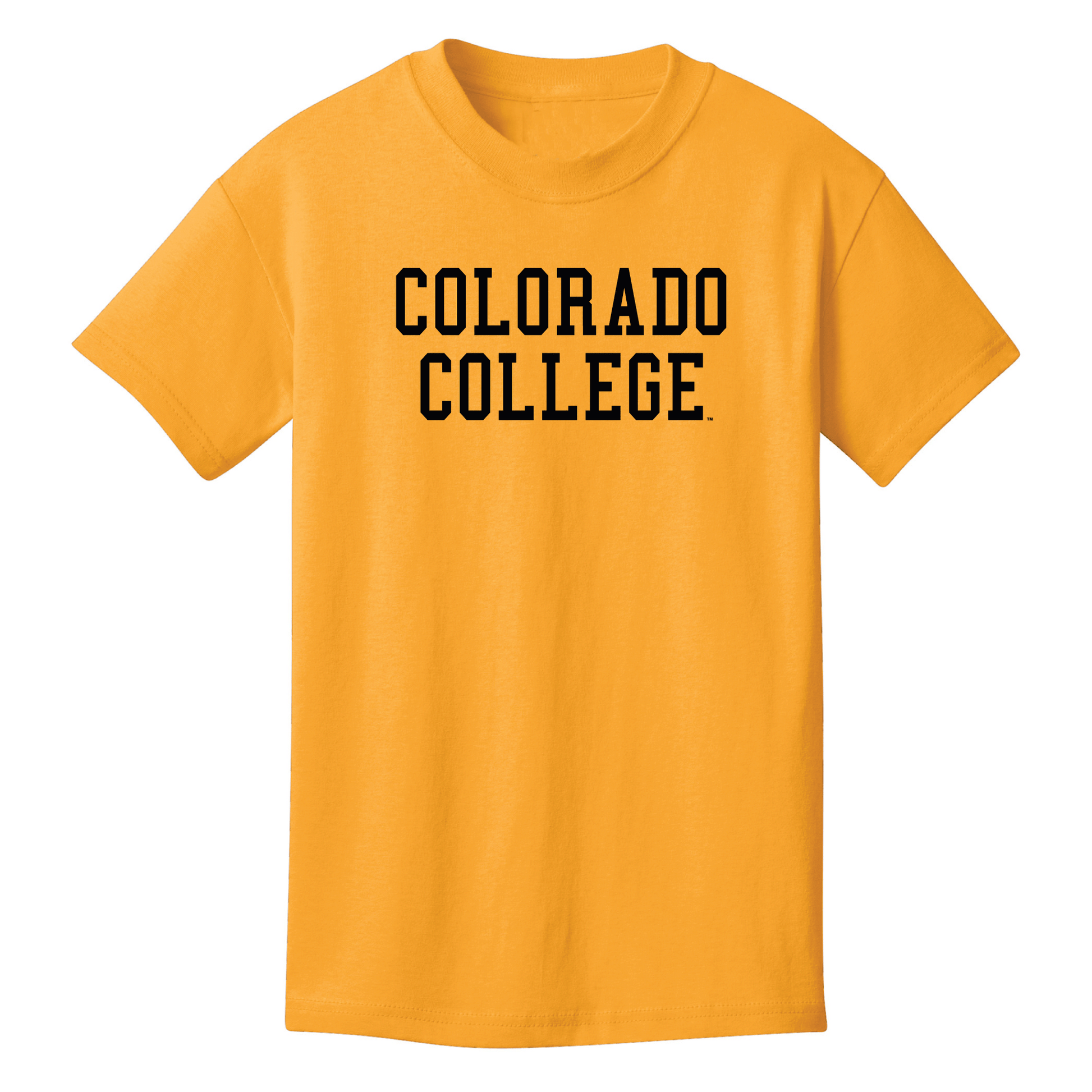 Colorado College Tigers Block Youth T-Shirt