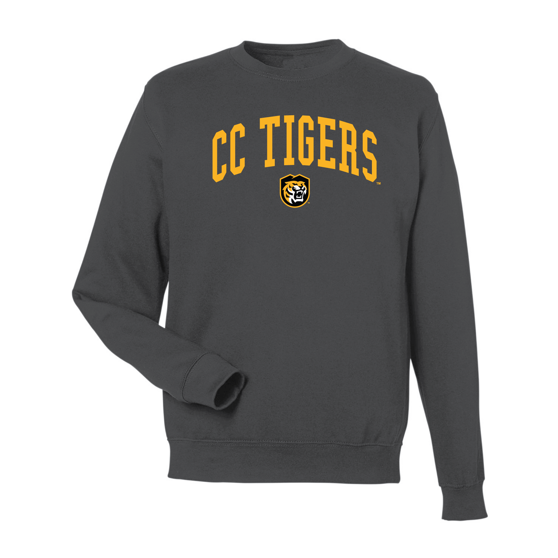 Colorado College Tigers Jumbo Arch Crewneck Sweatshirt