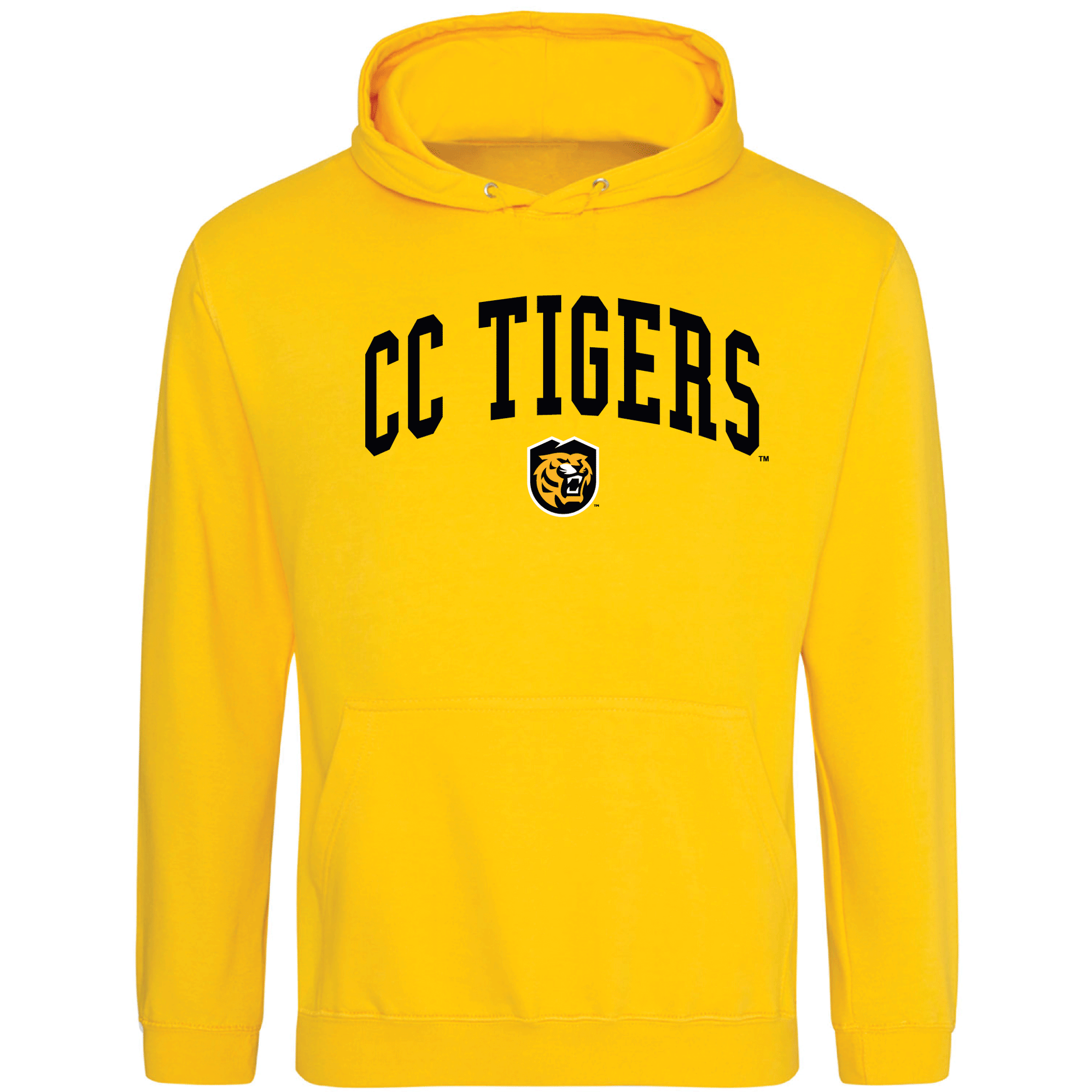 Colorado College Tigers Jumbo Arch Hooded Sweatshirt