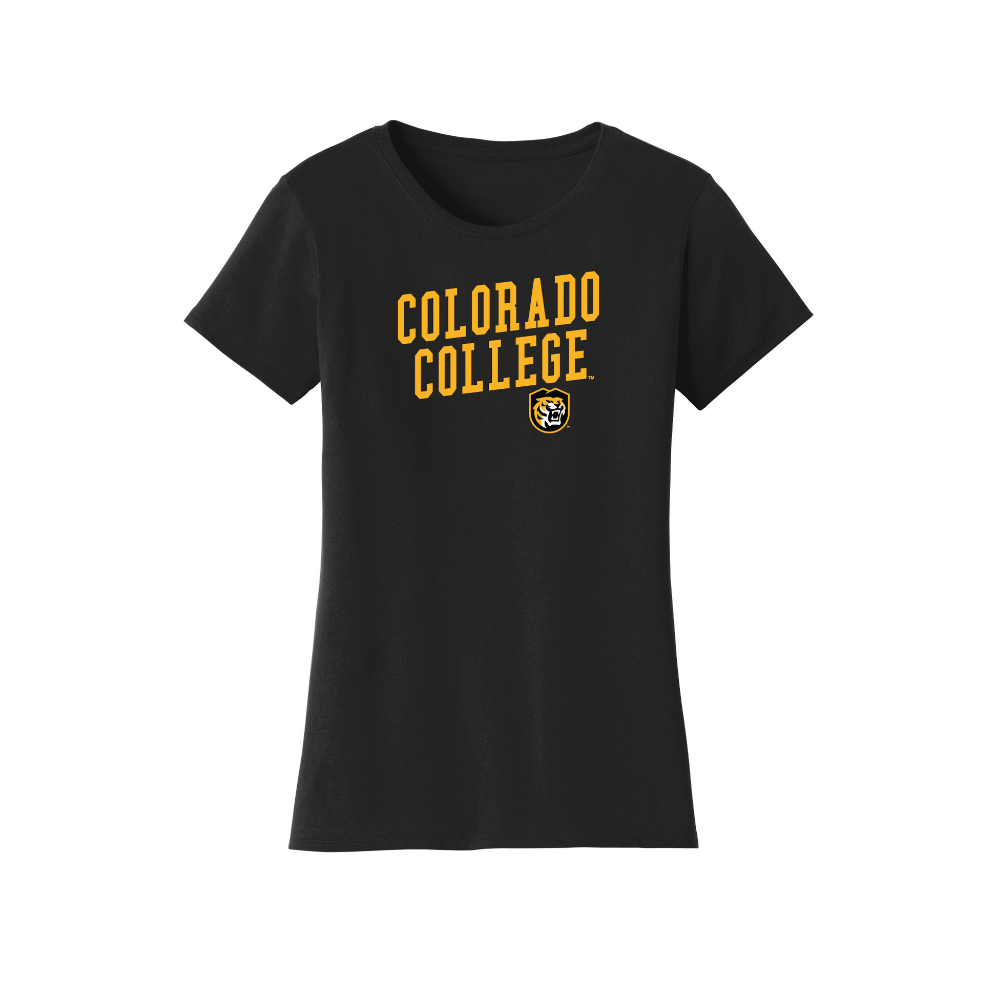 Colorado College Tigers Uphill Victory Womens T-Shirt
