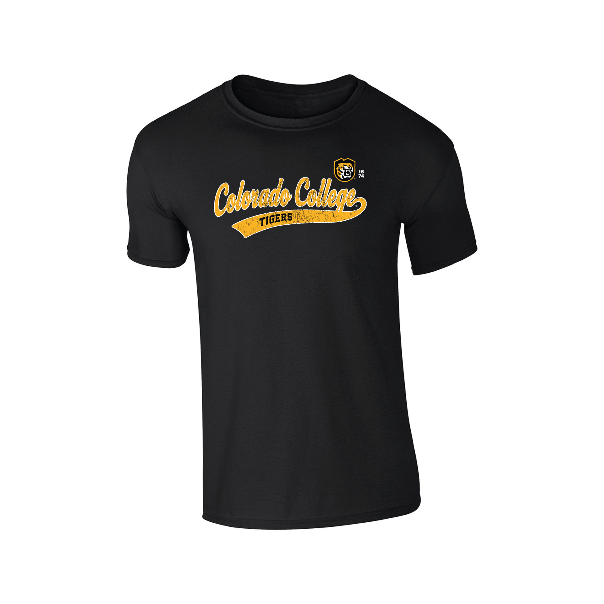 Colorado College Tigers Old School Adult T-Shirt