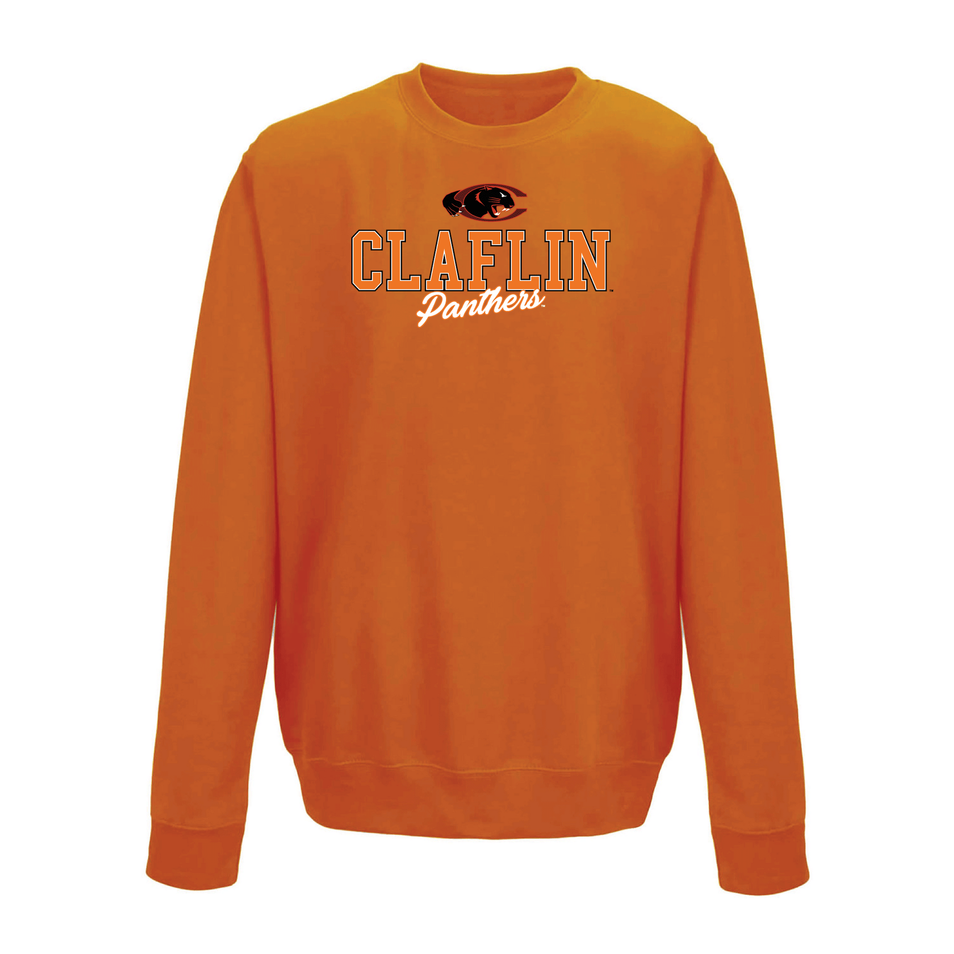 Claflin University Panthers Campus Script Crewneck Sweatshirt