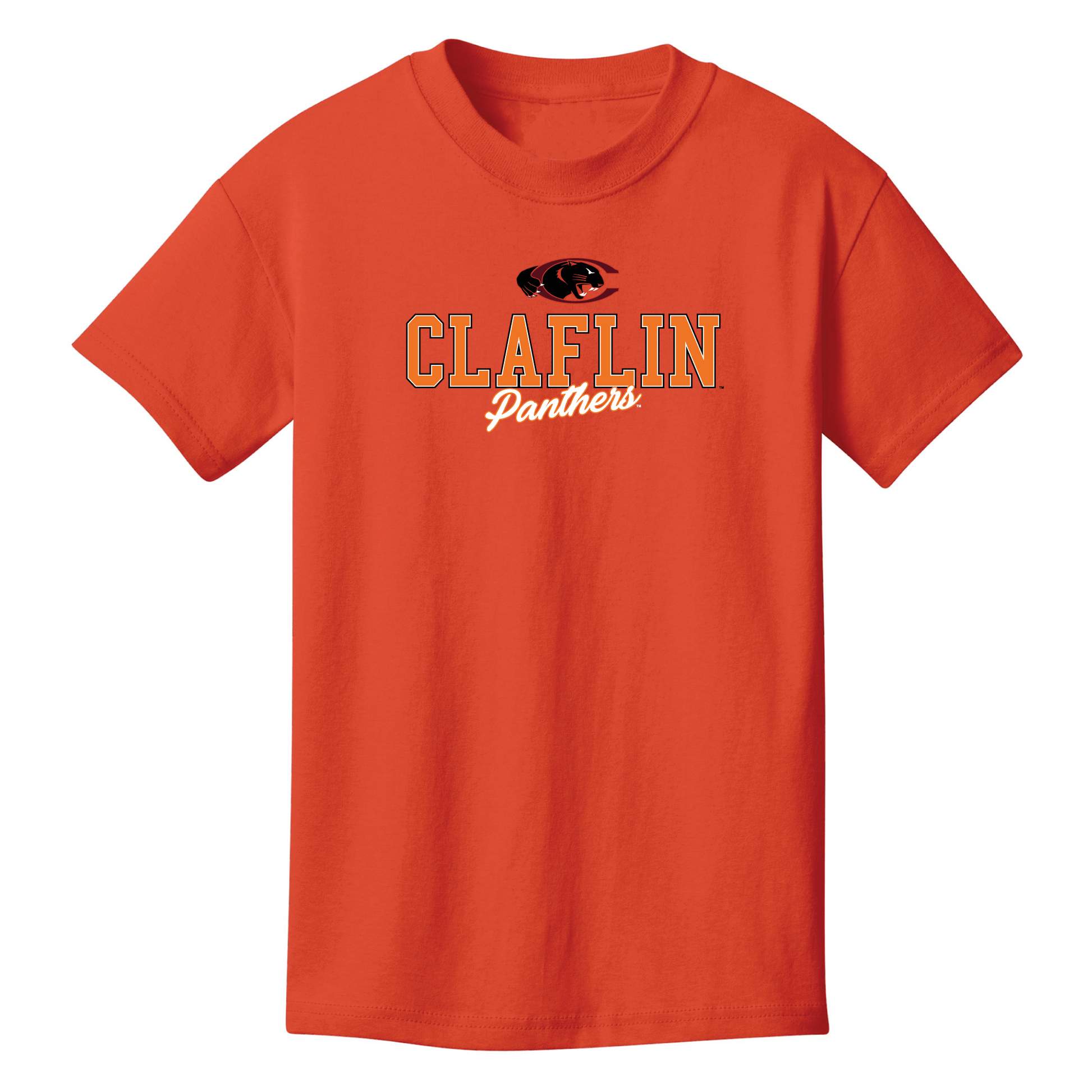 Claflin University Panthers Campus Script Youth T-Shirt