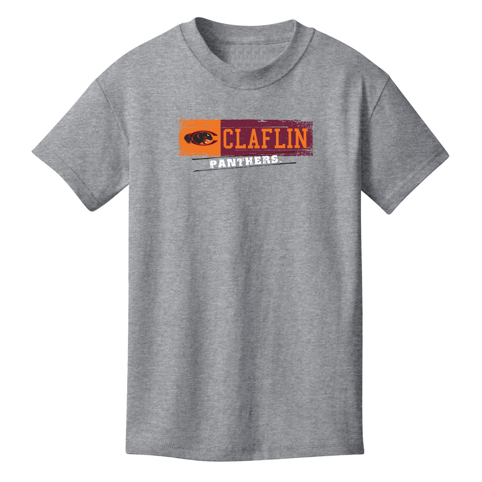 Claflin University Panthers Sticker Youth T-Shirt