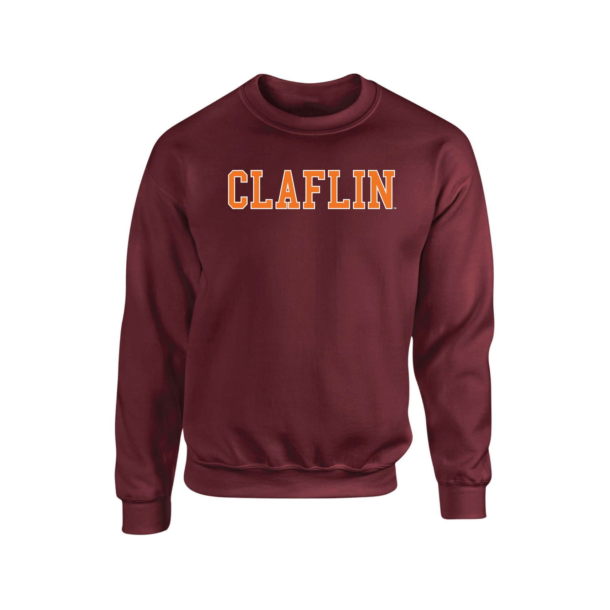 Claflin University Panthers Block Crewneck Sweatshirt
