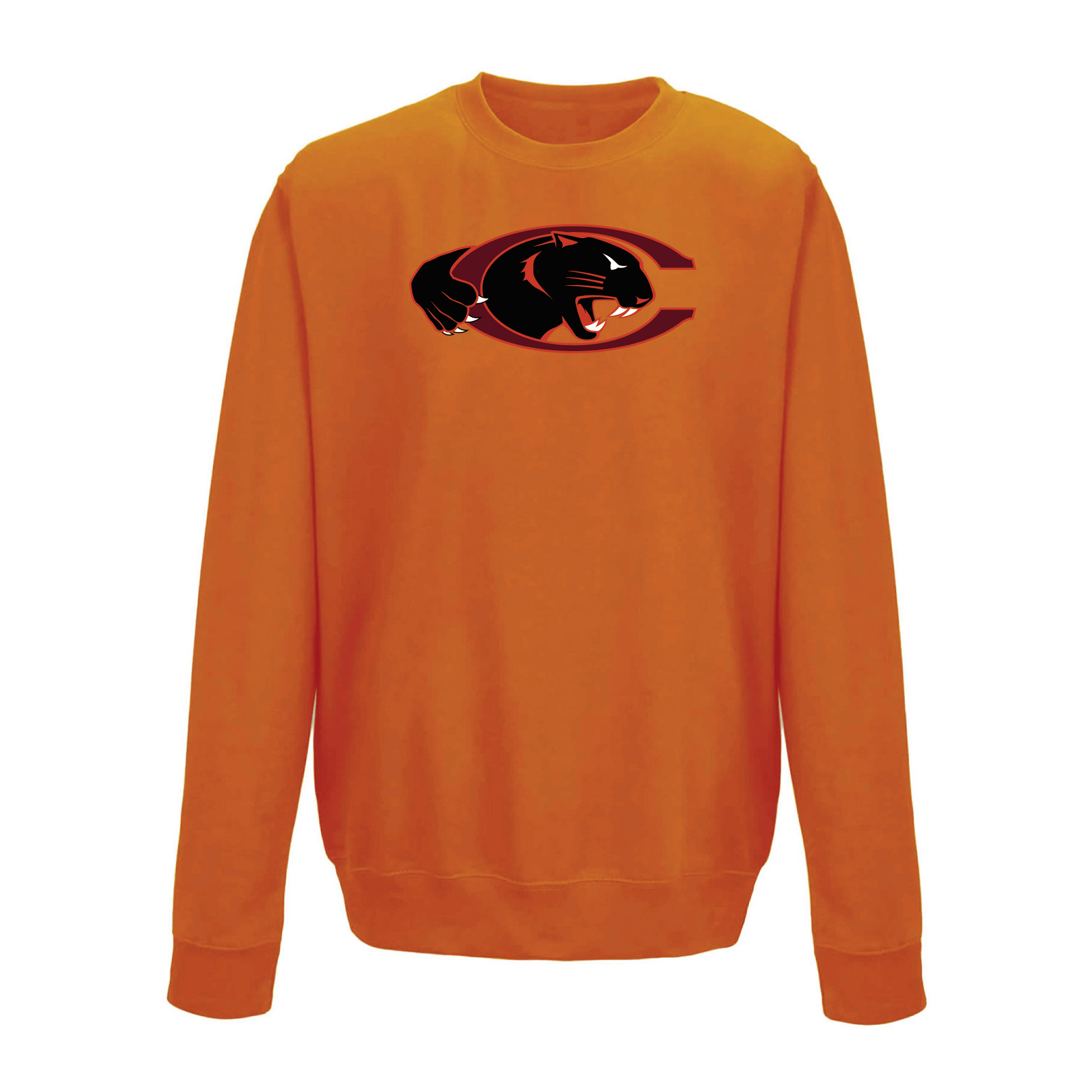 Claflin University Panthers Jumbo Logo Crewneck Sweatshirt