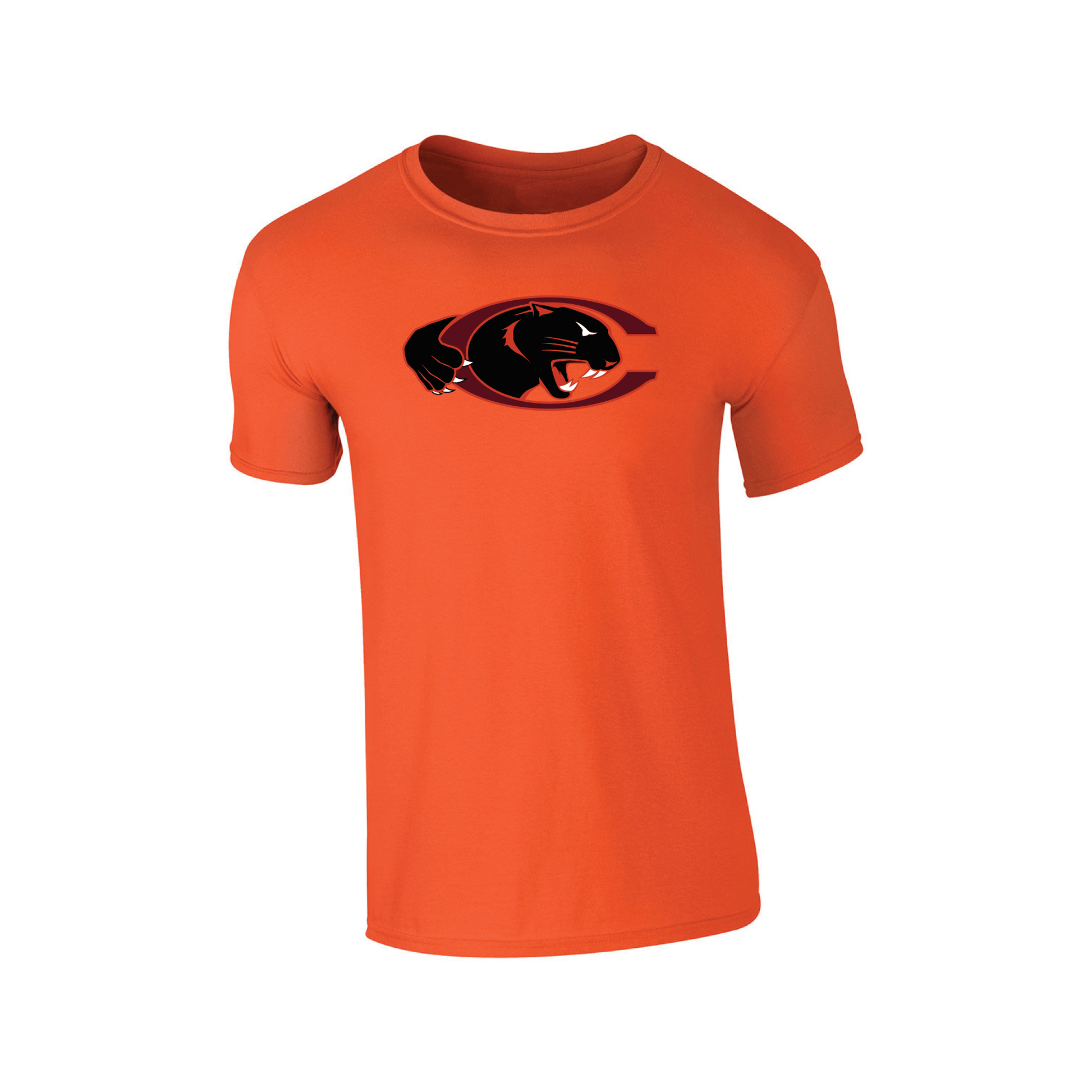Claflin University Panthers Jumbo Logo Adult T-Shirt