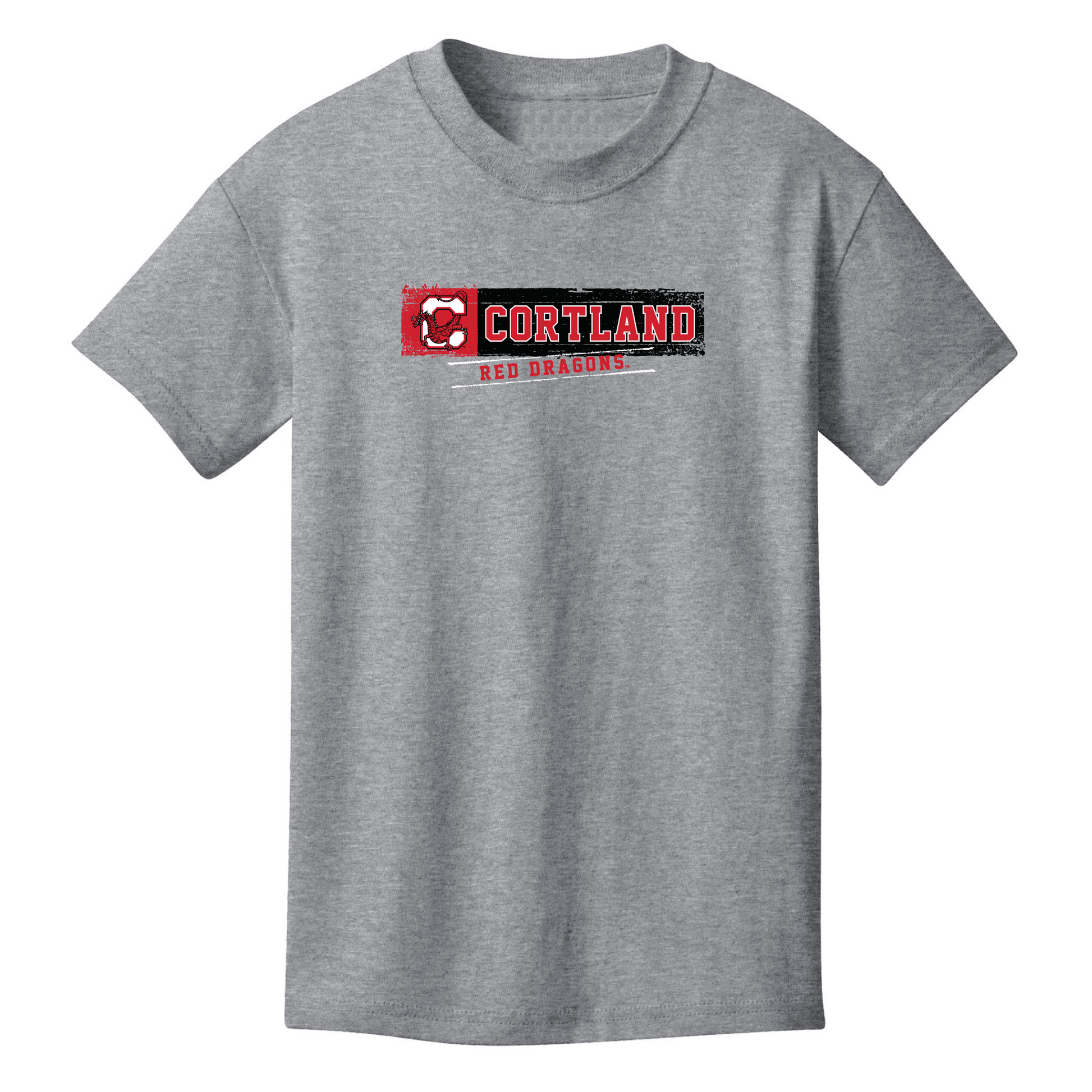 State University of New York at Cortland Red Dragons Sticker Youth T-Shirt
