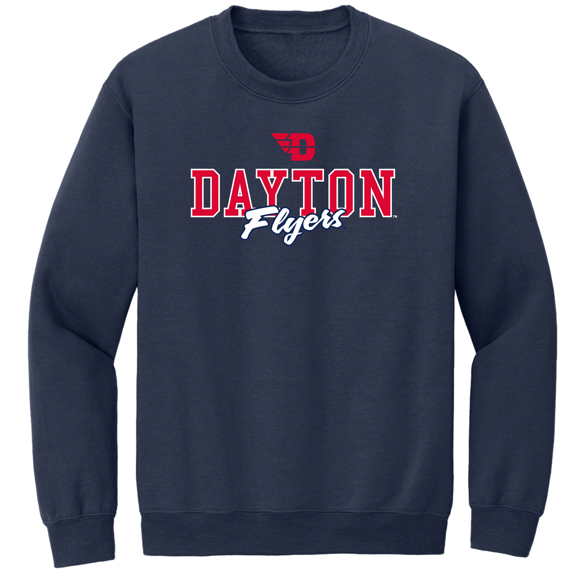 University of Dayton Flyers Campus Script Crewneck Sweatshirt