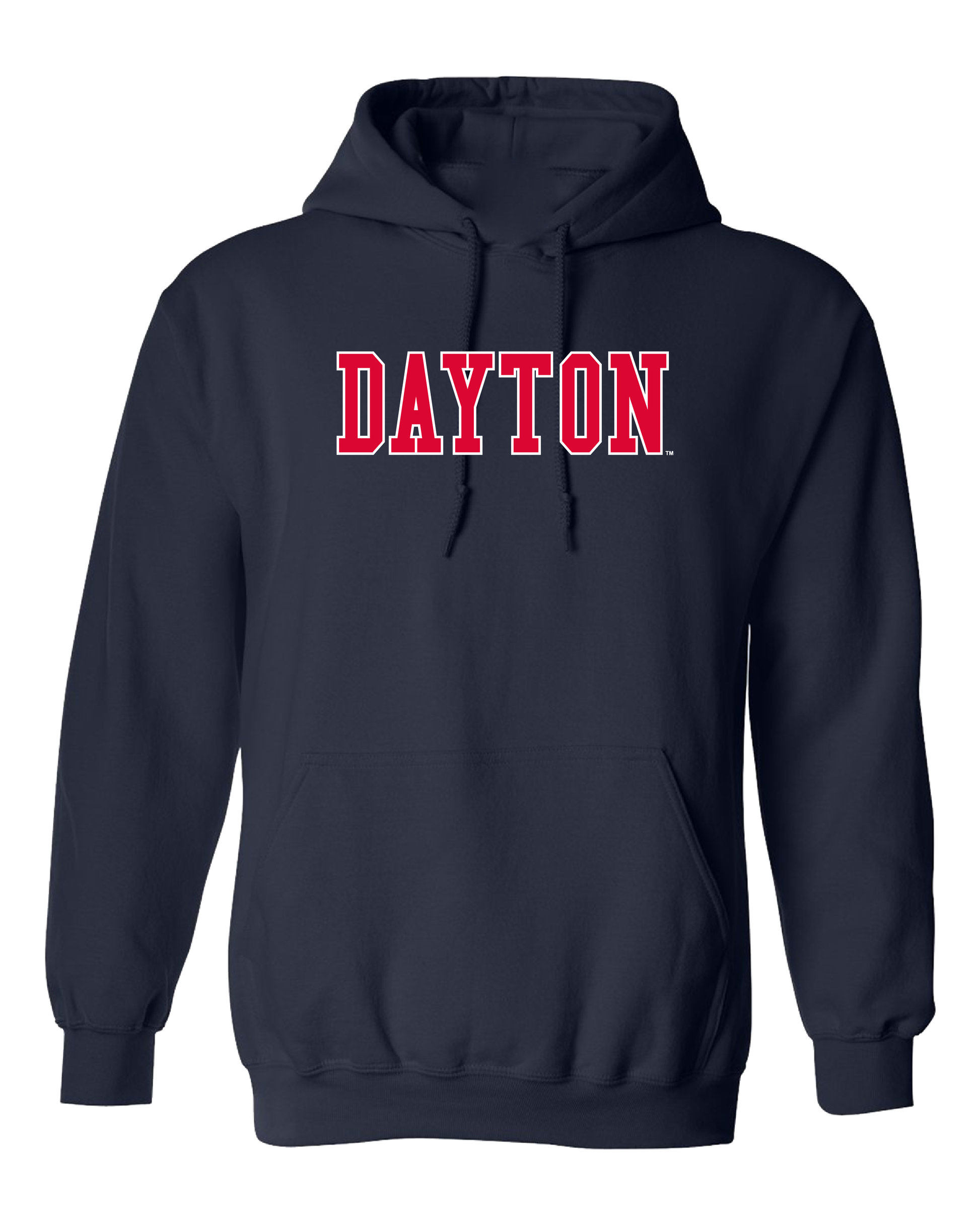 University of Dayton Flyers Block Hooded Sweatshirt