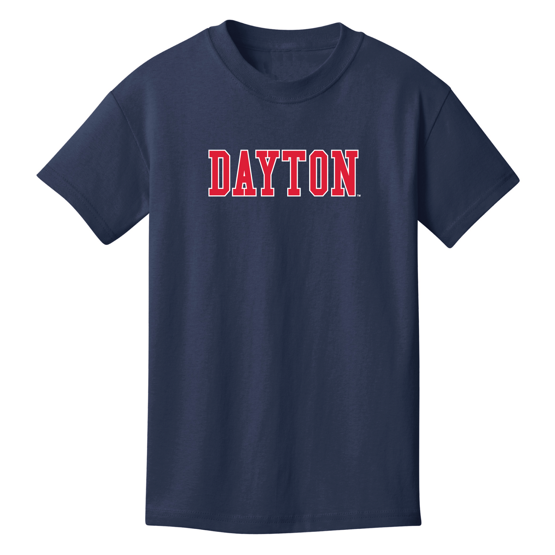 University of Dayton Flyers Block Youth T-Shirt