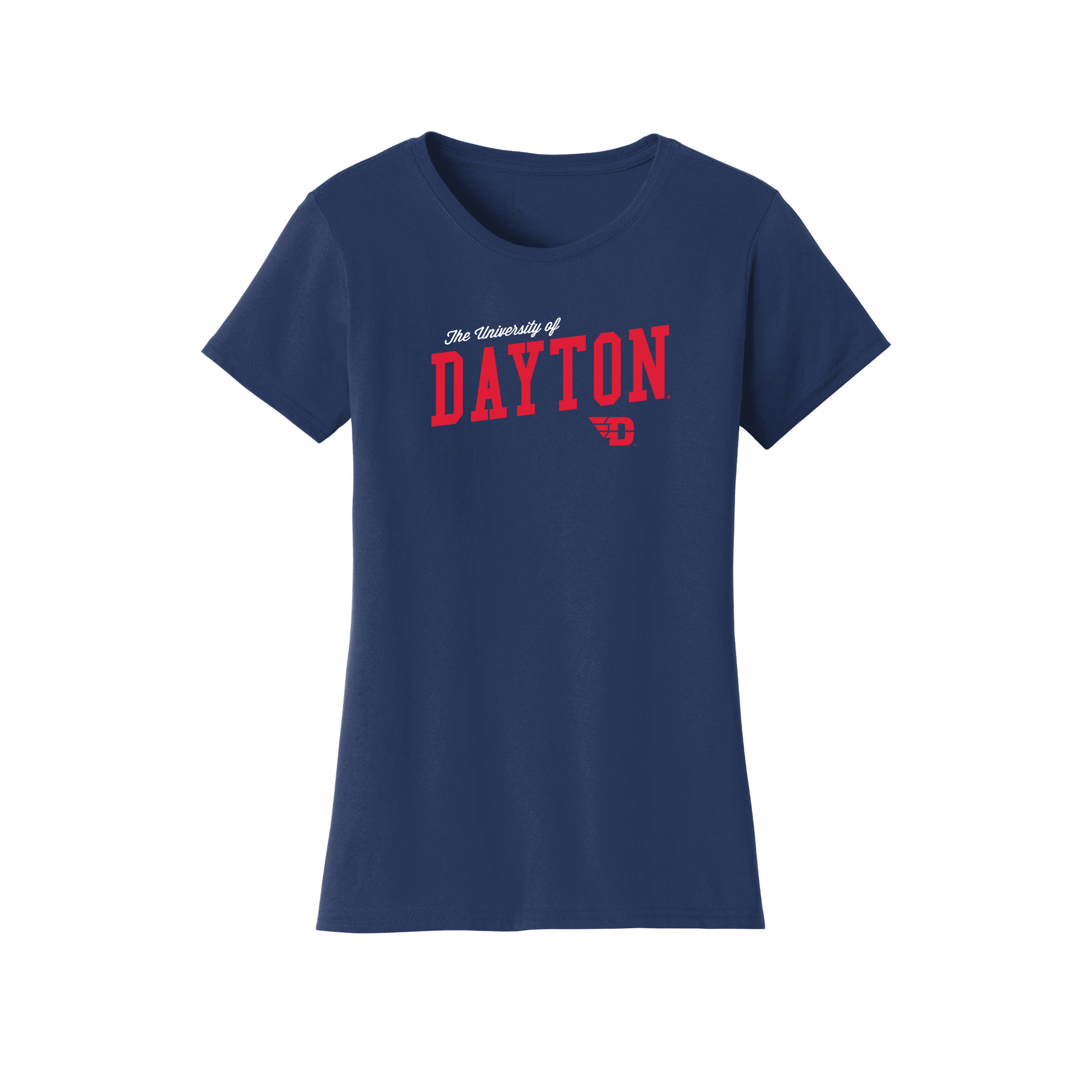 University of Dayton Flyers Uphill Victory Womens T-Shirt