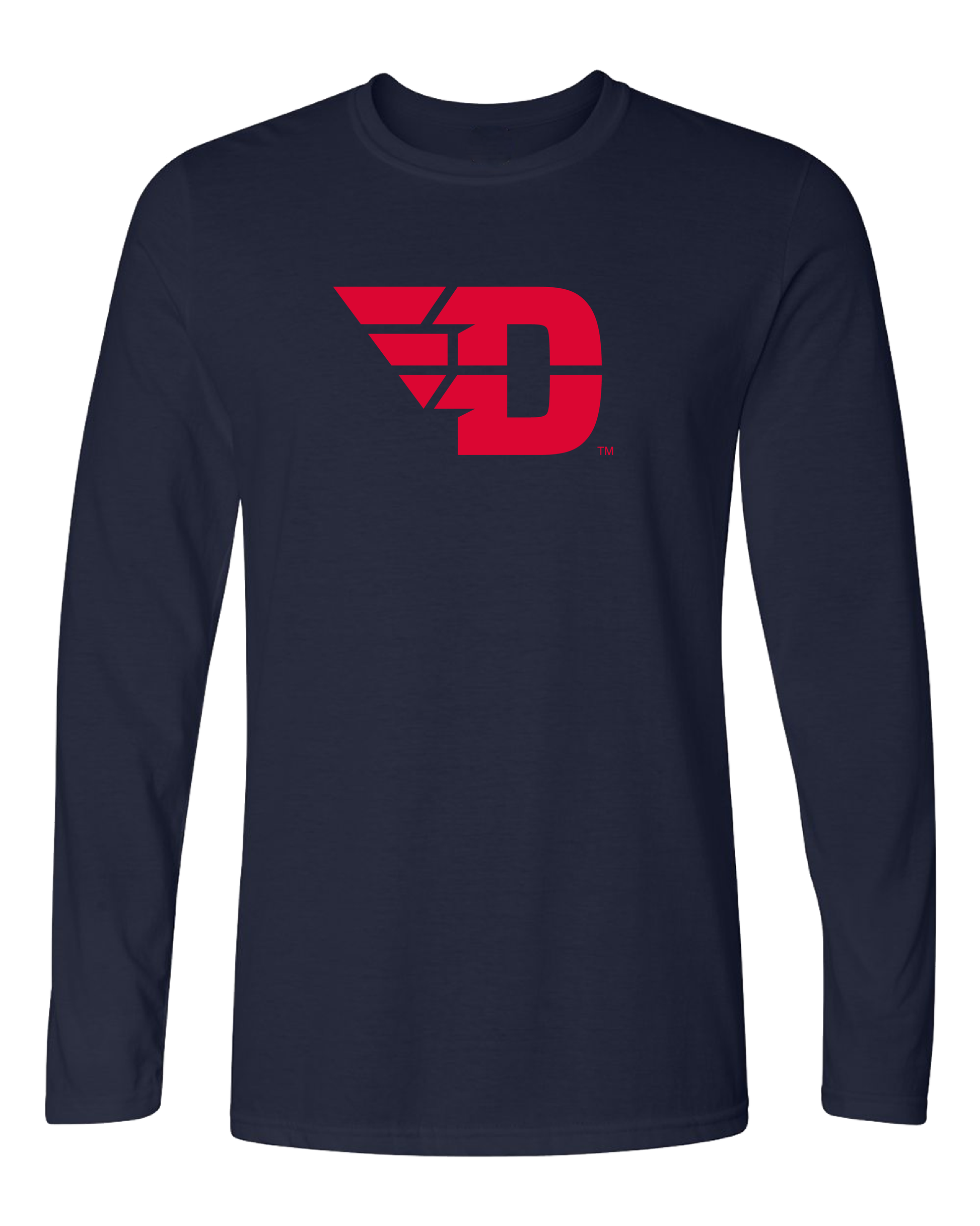 University of Dayton Flyers Jumbo Logo Adult Long Sleeve T-Shirt