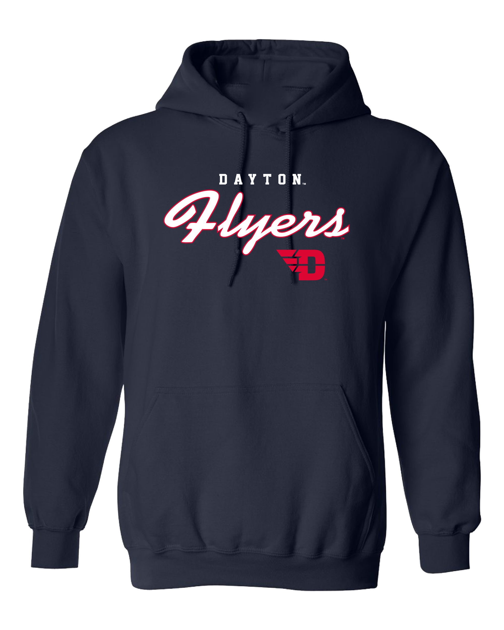 University of Dayton Flyers Machine Script Hooded Sweatshirt