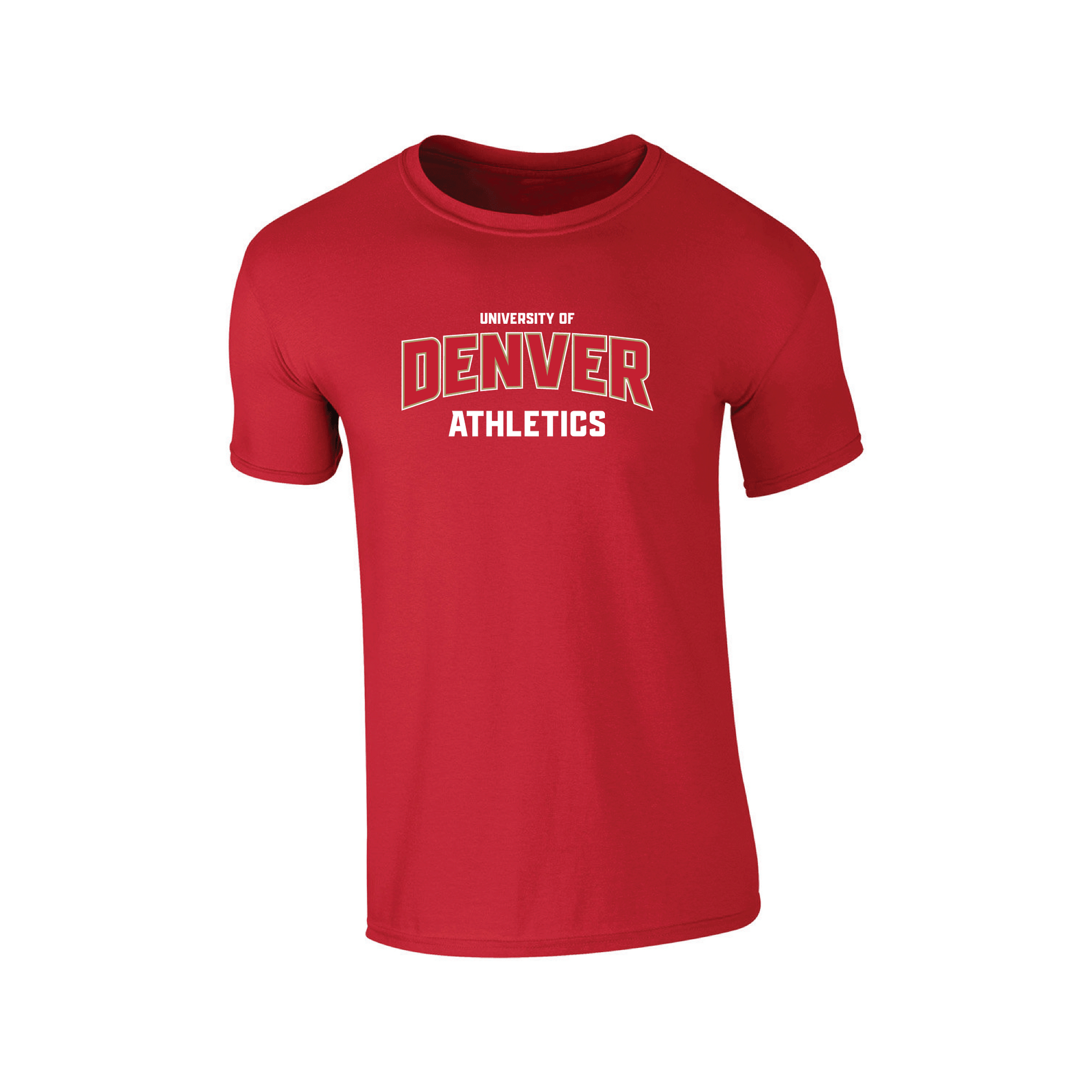 University of Denver Athletics Campus Script Adult T-Shirt