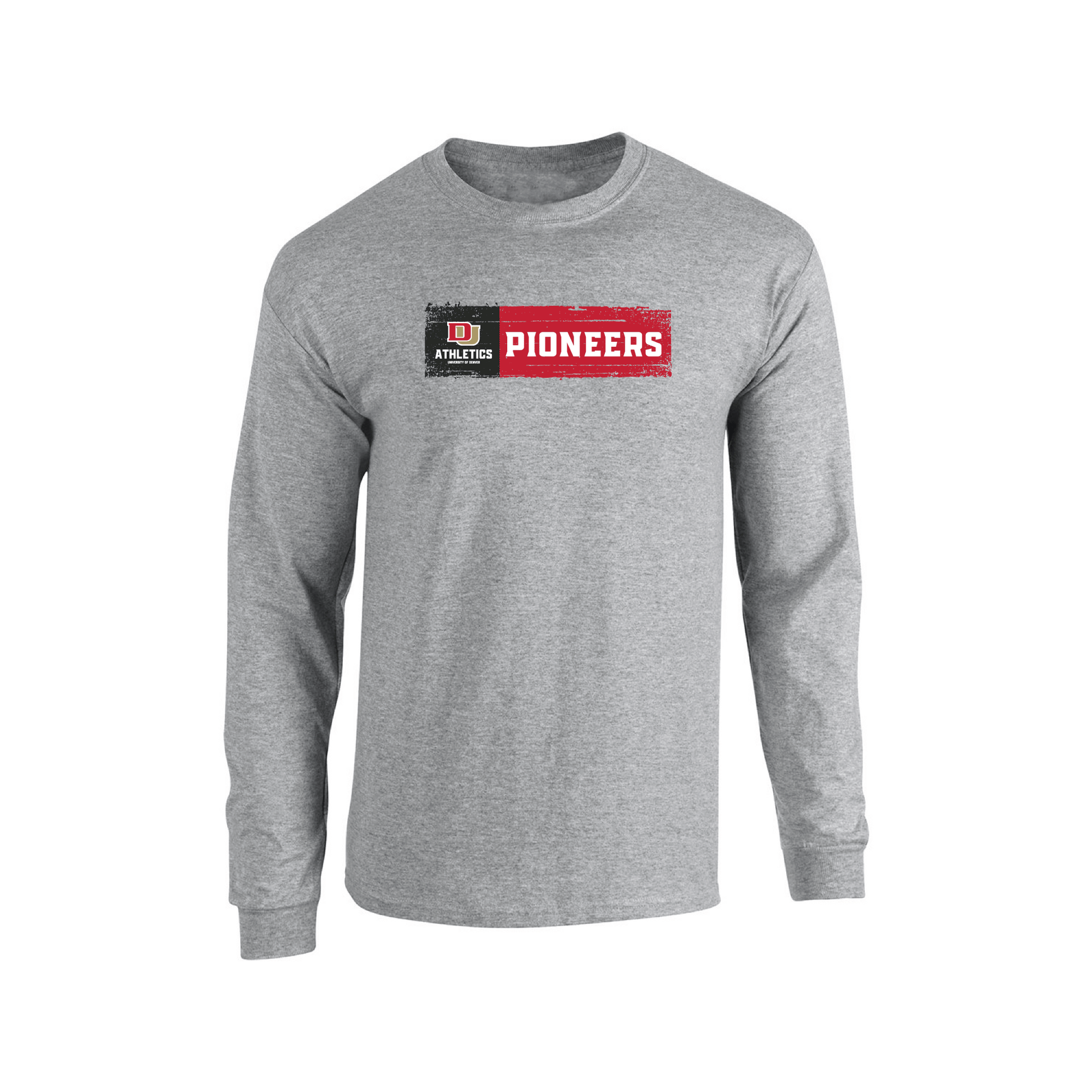 University of Denver Athletics Sticker Adult Long Sleeve T-Shirt