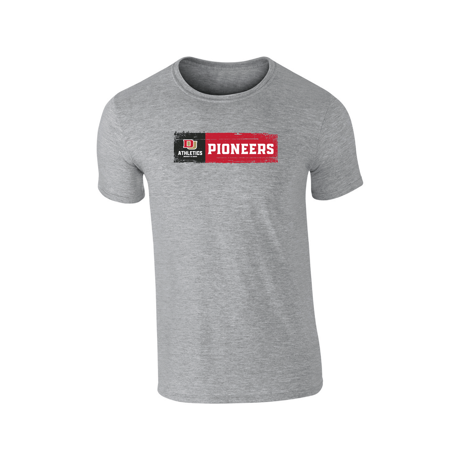 University of Denver Athletics Sticker Adult T-Shirt