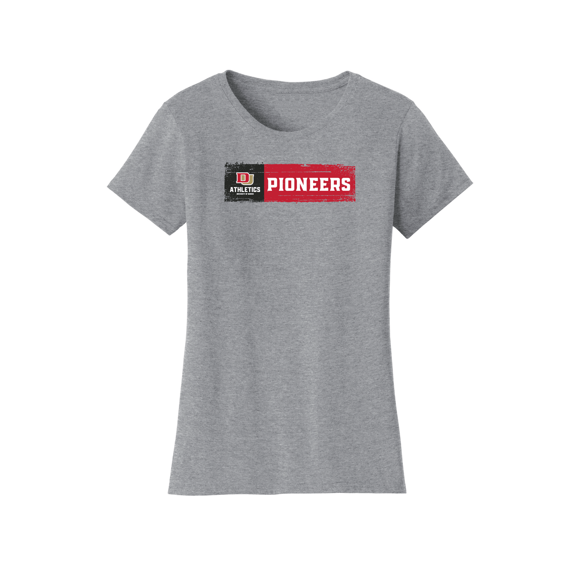 University of Denver Athletics Sticker Womens T-Shirt