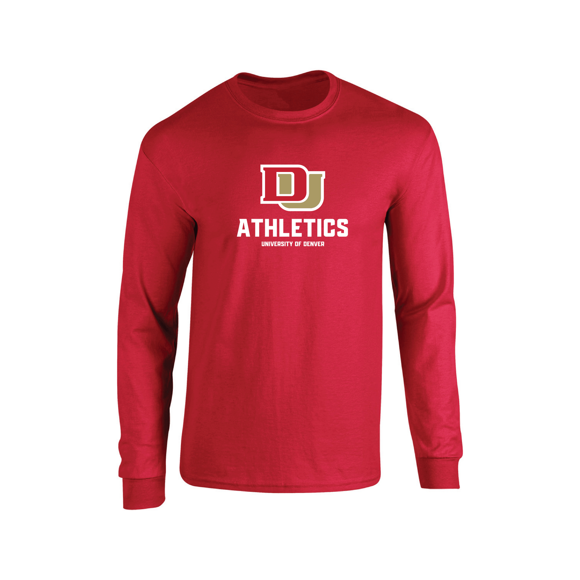 University of Denver Athletics Jumbo Logo Adult Long Sleeve T-Shirt