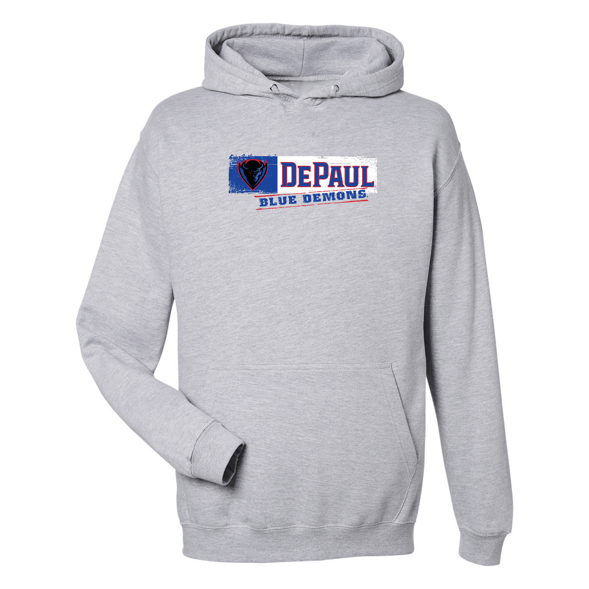 DePaul University Blue Demons Sticker Hooded Sweatshirt