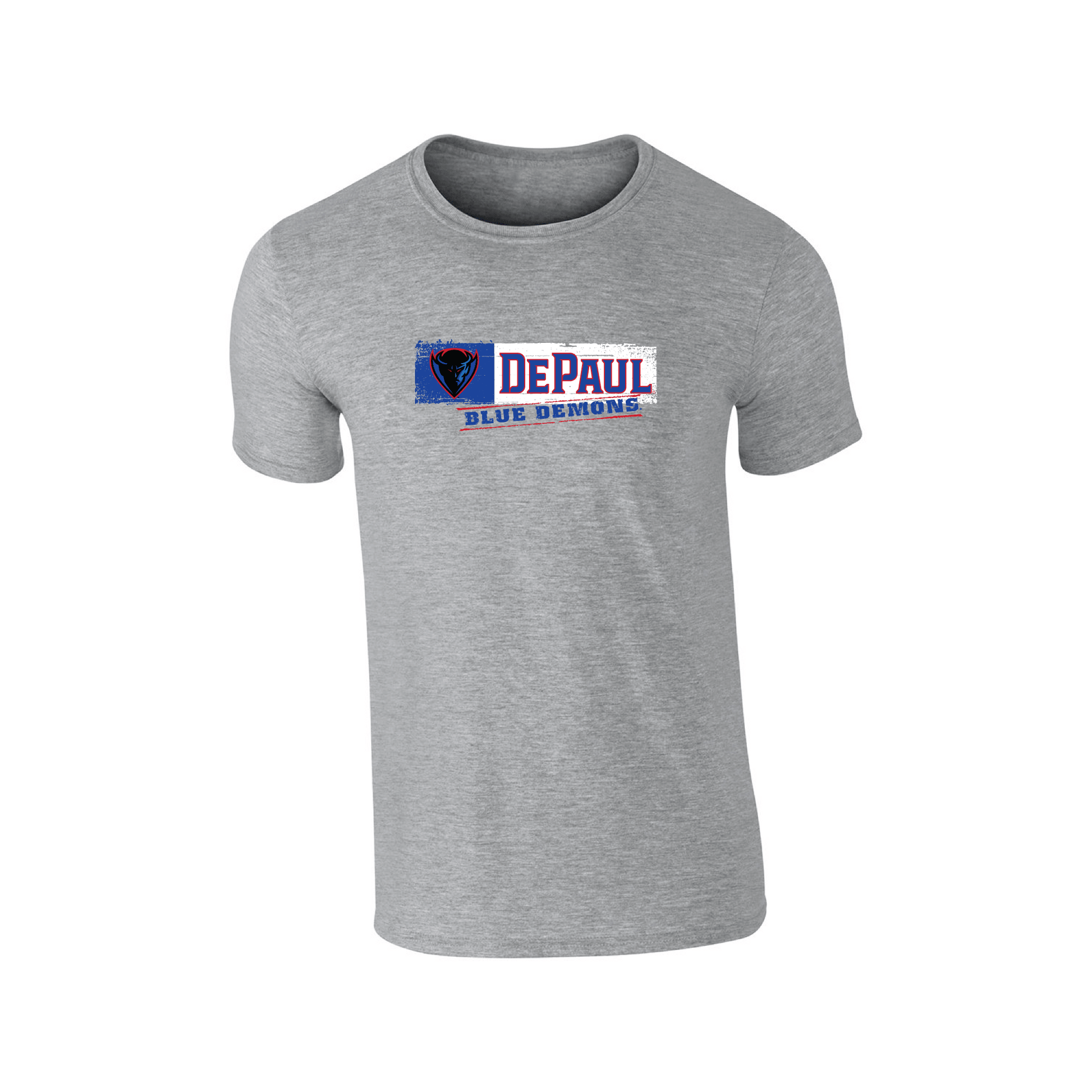 DePaul University Blue Demons Sticker Adult T-Shirt