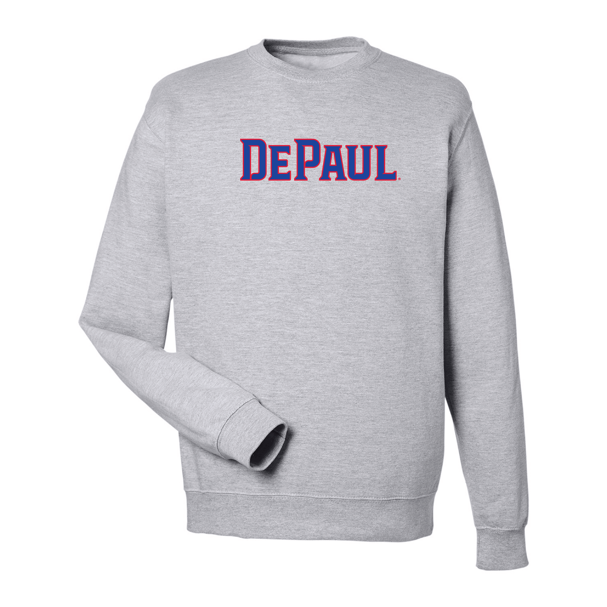 DePaul University Blue Demons Block Crewneck Sweatshirt