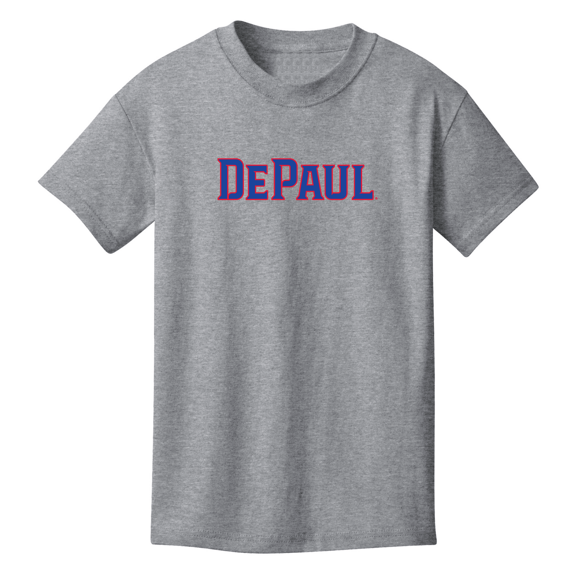 DePaul University Blue Demons Block Youth T-Shirt