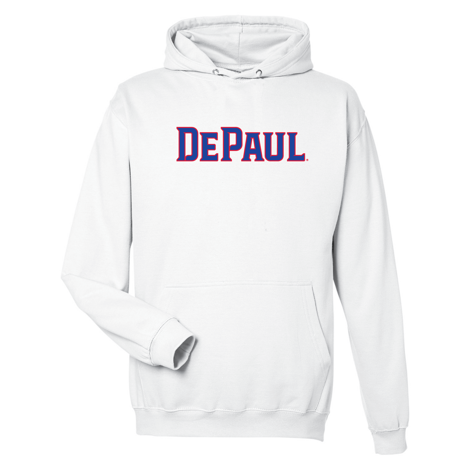 DePaul University Blue Demons Block Hooded Sweatshirt