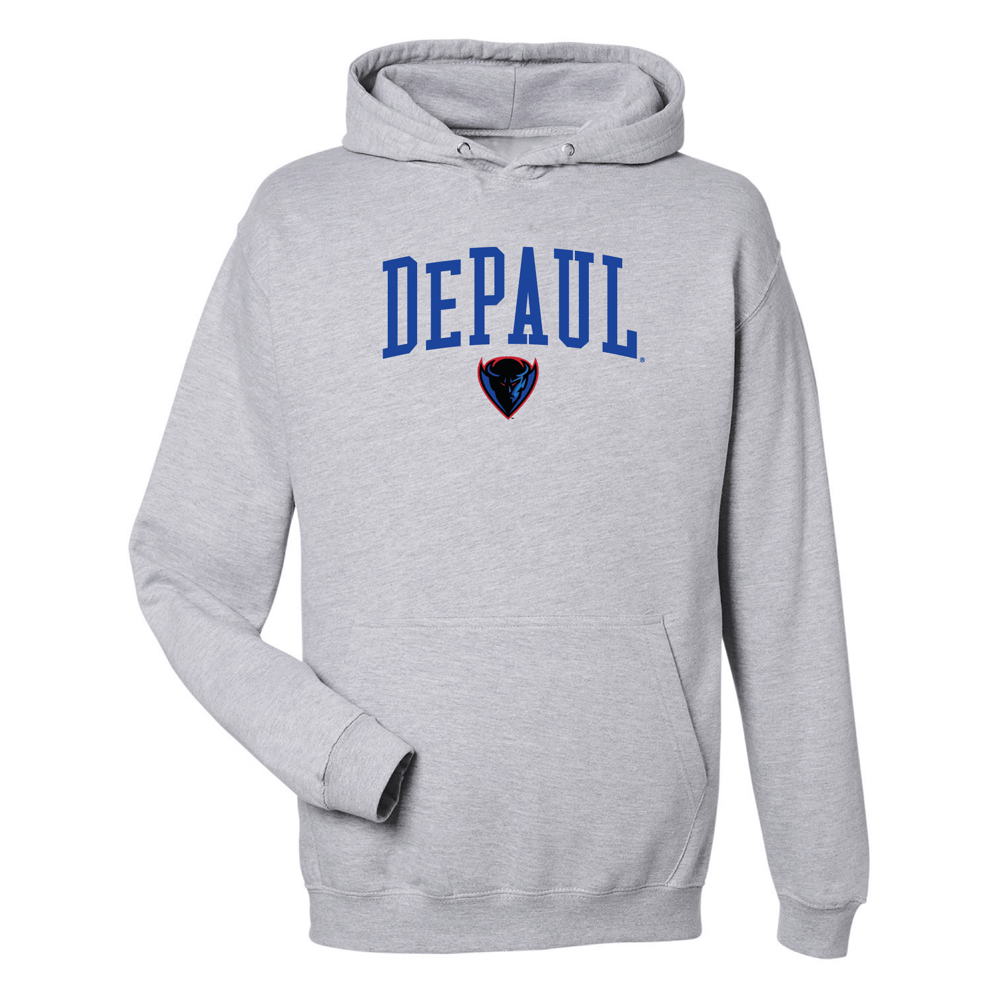 DePaul University Blue Demons Jumbo Arch Hooded Sweatshirt