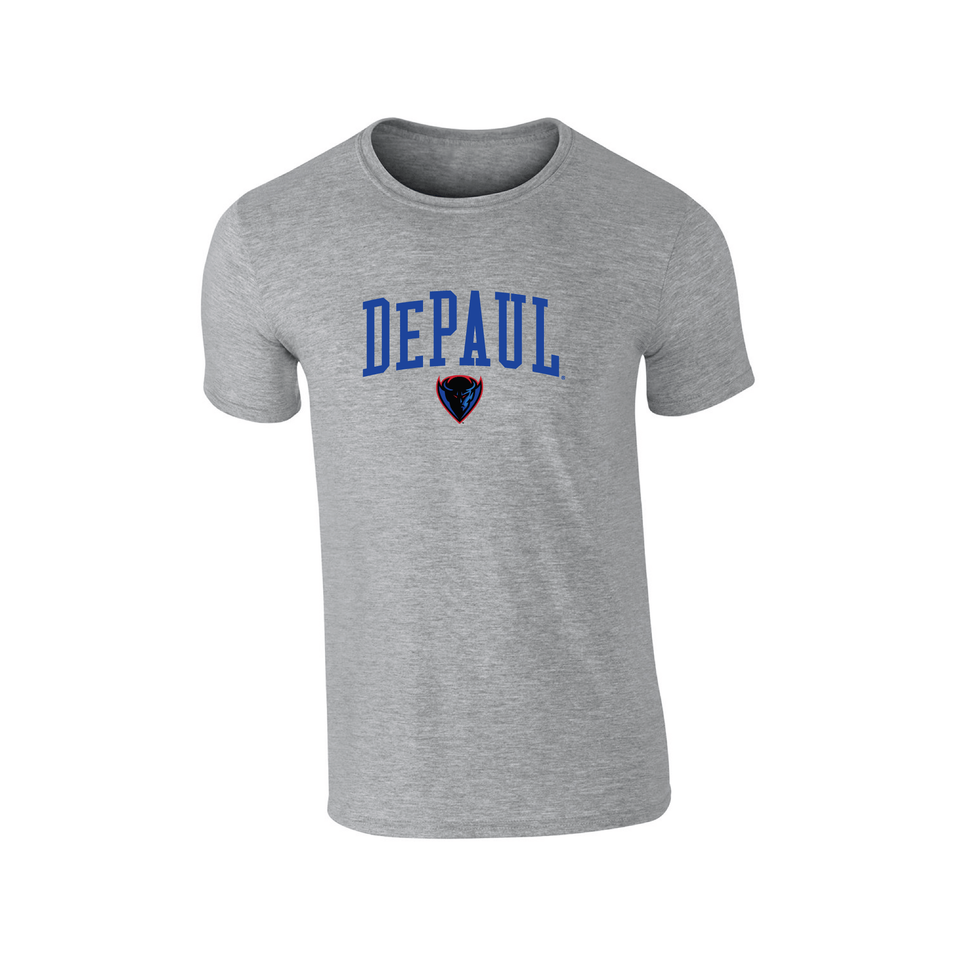 DePaul University Blue Demons Jumbo Arch Adult T-Shirt