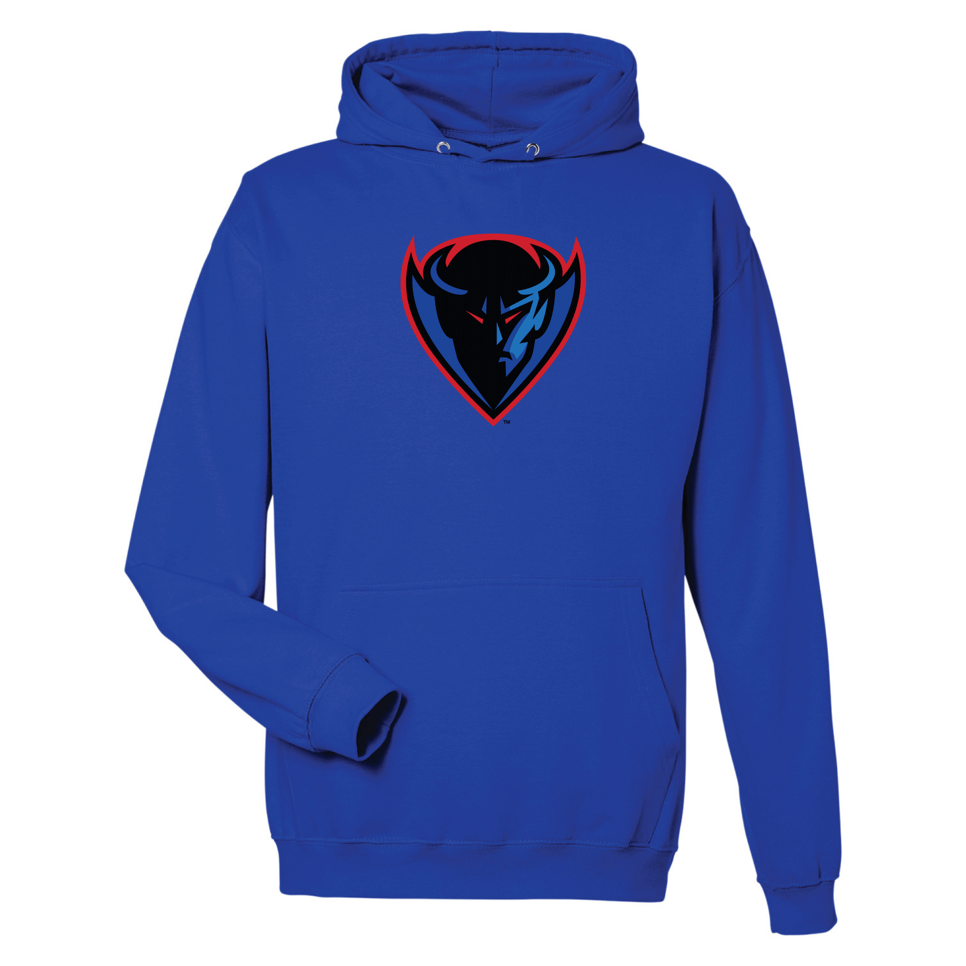 DePaul University Blue Demons Jumbo Logo Hooded Sweatshirt