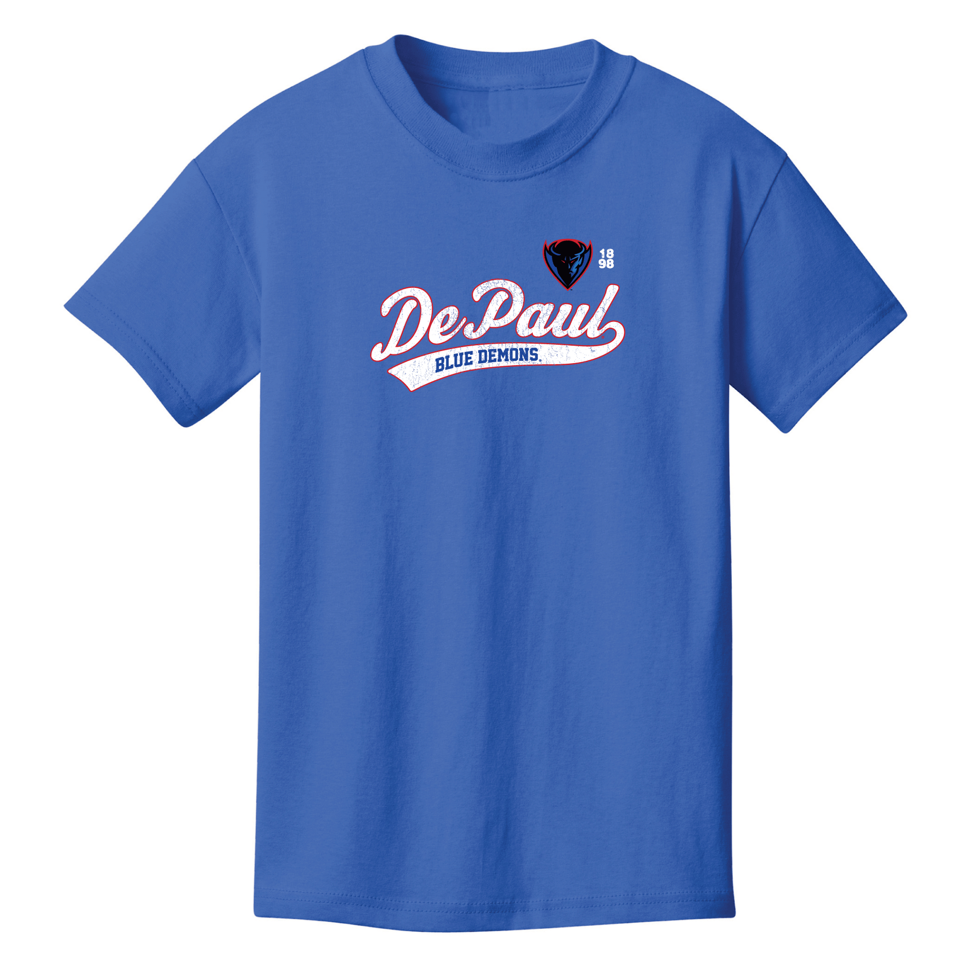 DePaul University Blue Demons Old School Youth T-Shirt