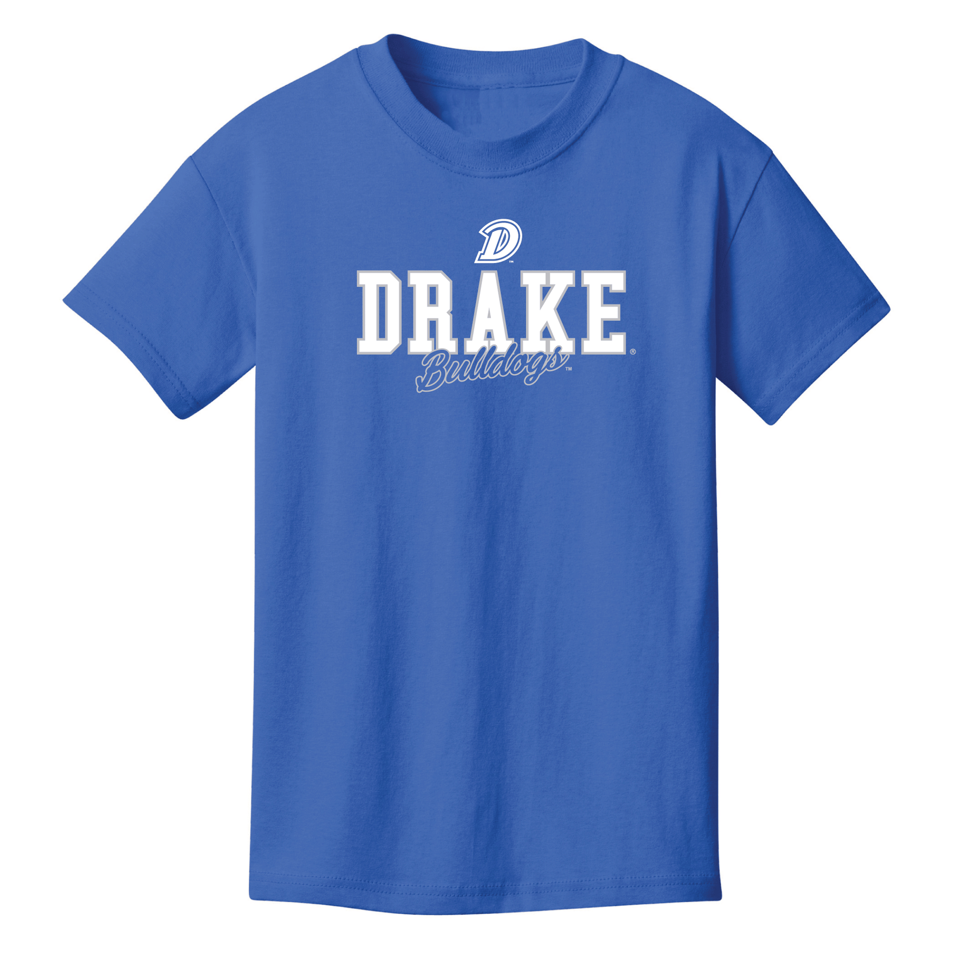 Drake University Bulldogs Campus Script Youth T-Shirt