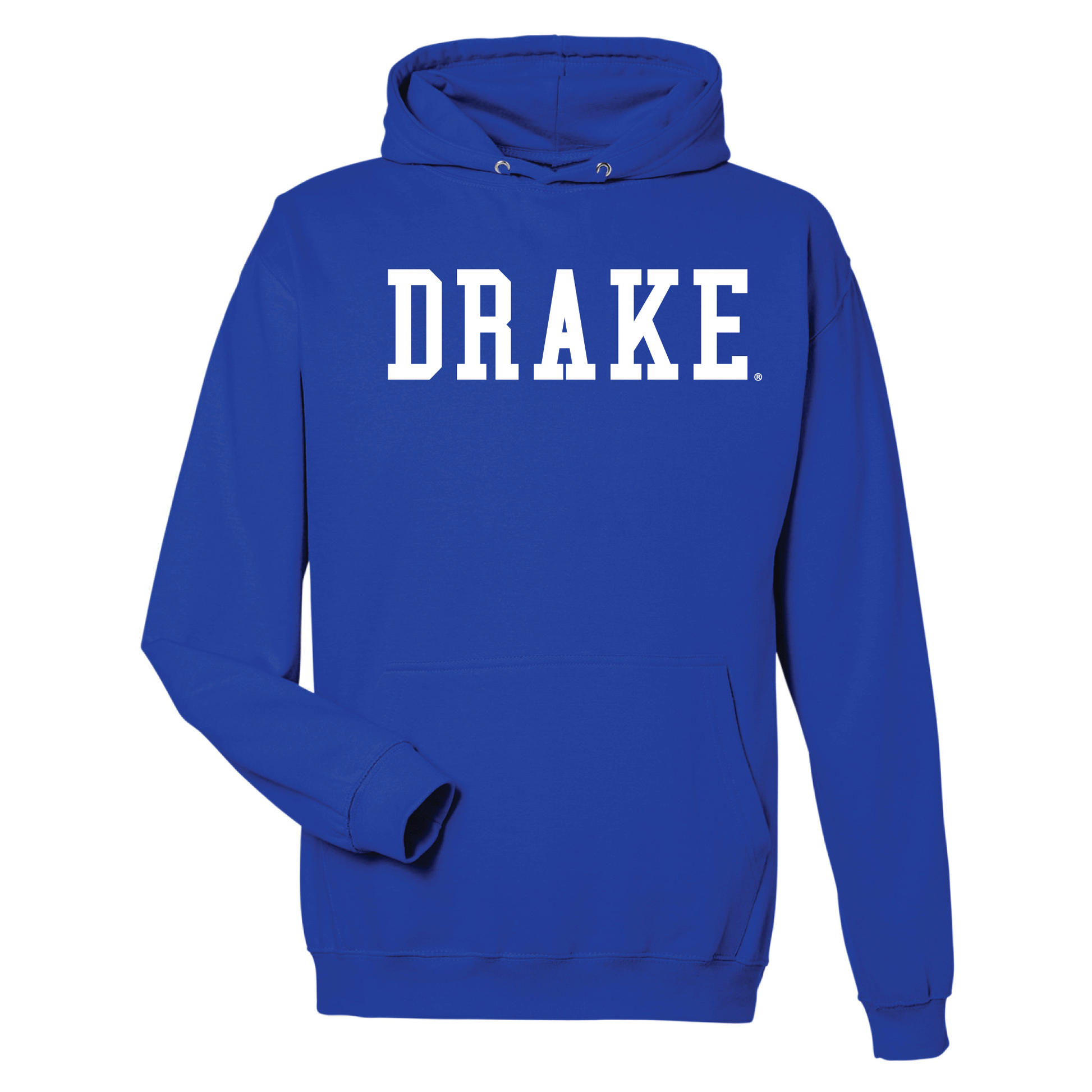 Drake University Bulldogs Block Hooded Sweatshirt
