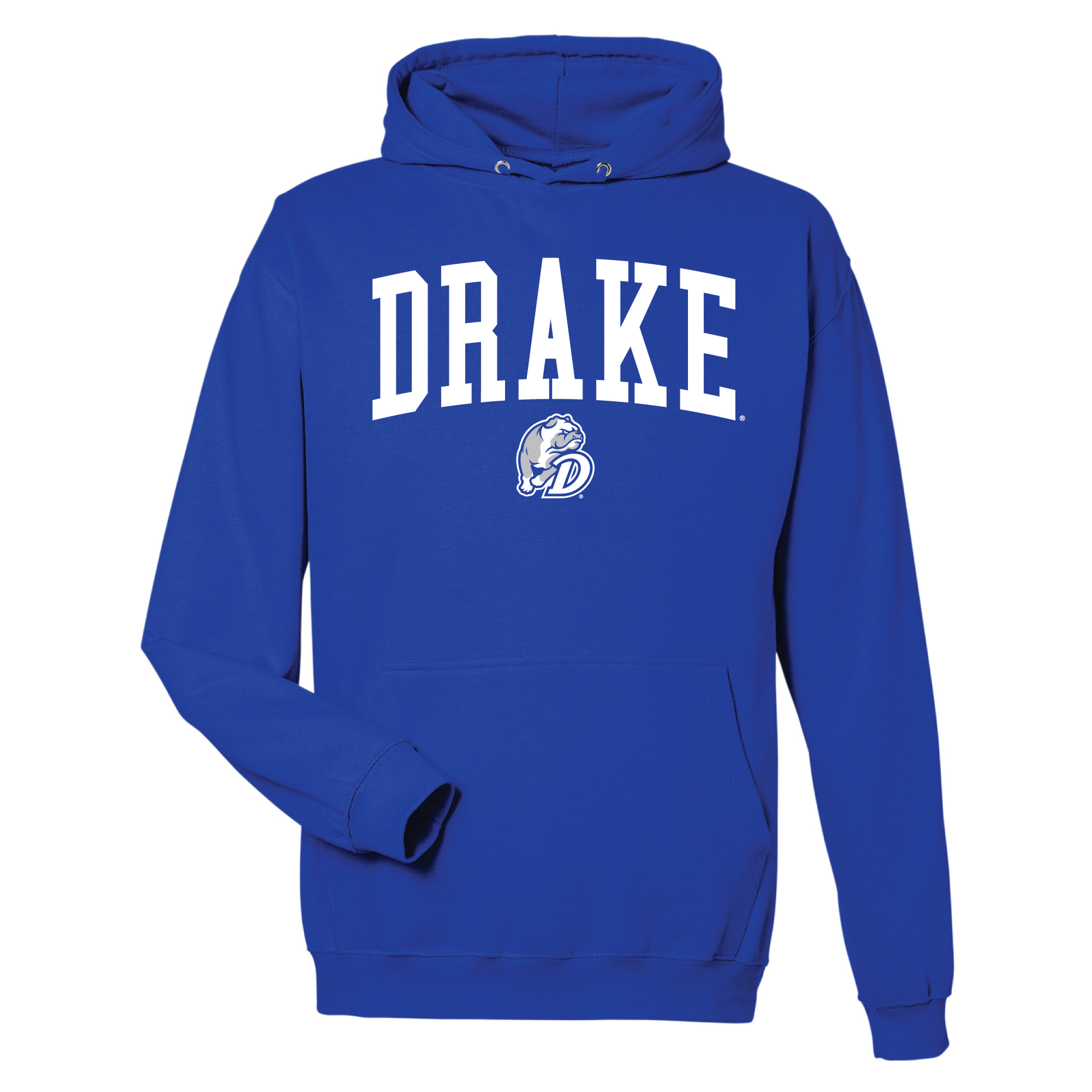 Drake University Bulldogs Jumbo Arch Hooded Sweatshirt
